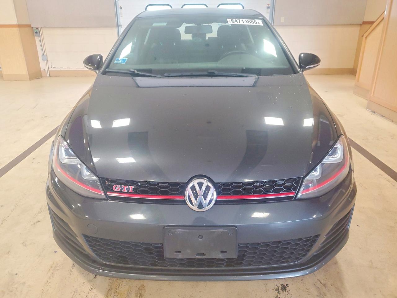 2017 Volkswagen Gti S/se Charcoal vin: 3VW447AU5HM061155