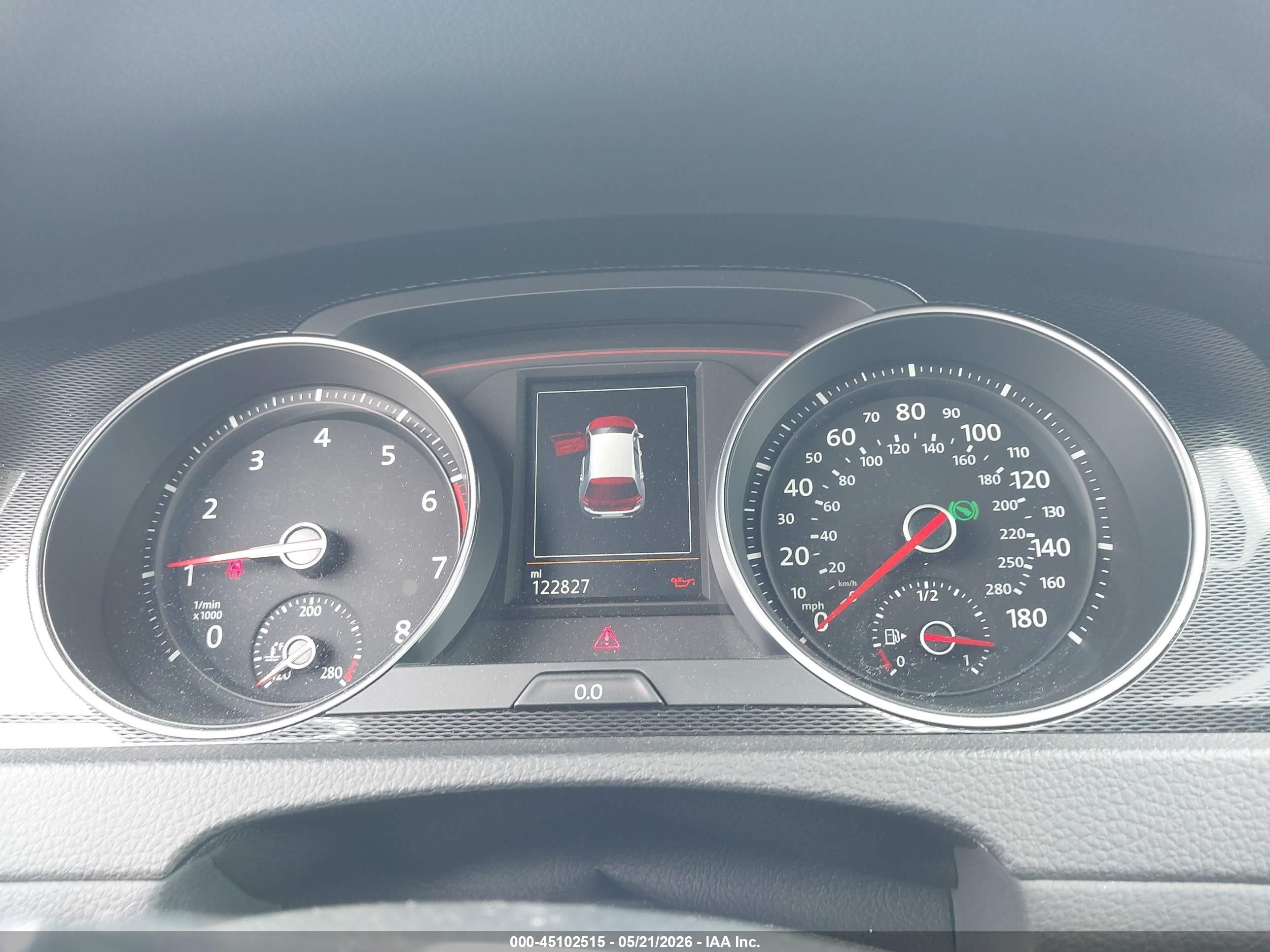 2015 Volkswagen Golf Gti 2.0t Se W/performance Package 4-door Серый vin: 3VW447AU8FM077623