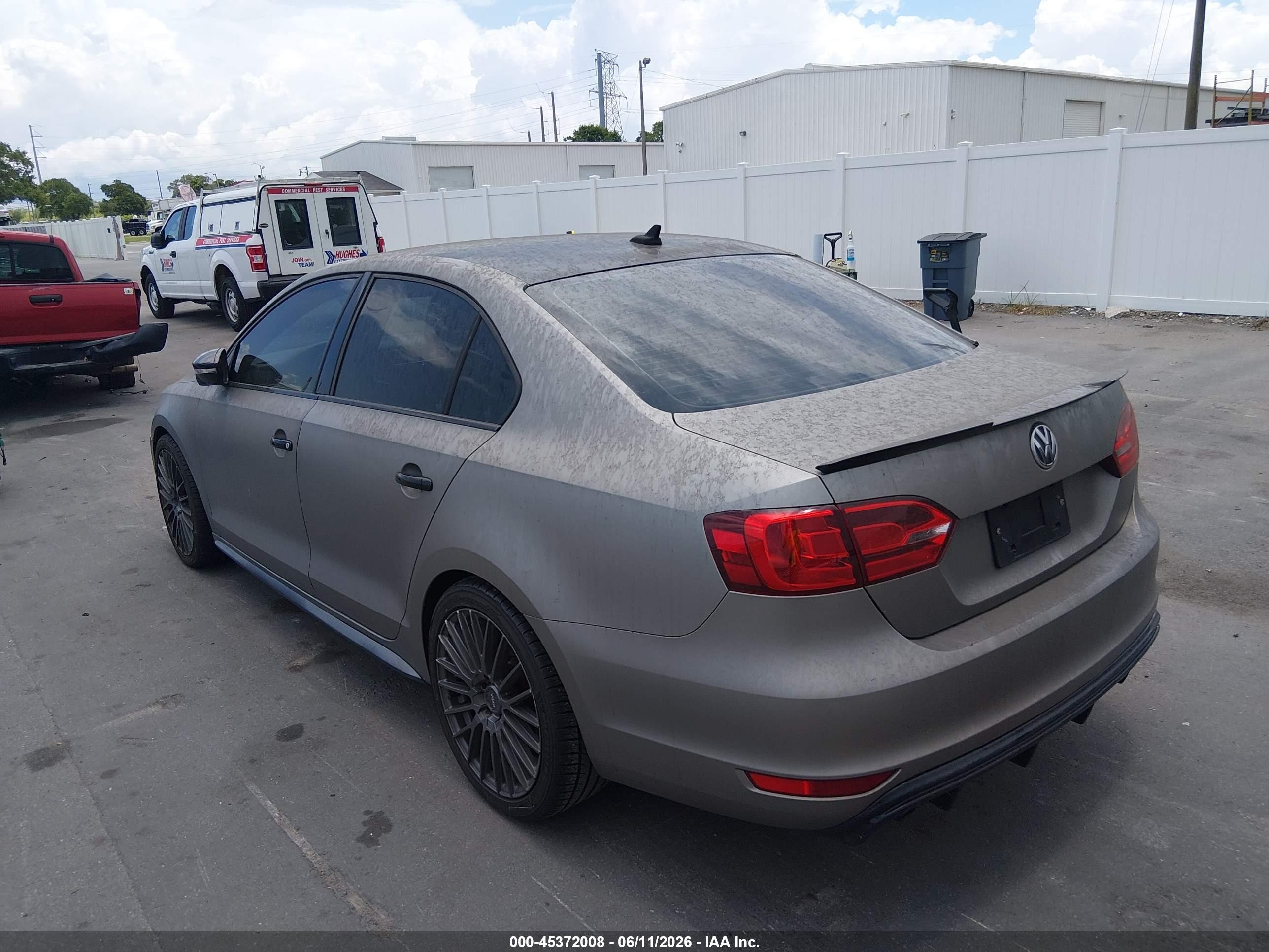 2012 Volkswagen Jetta Gli Gray vin: 3VW467AJ0CM101148