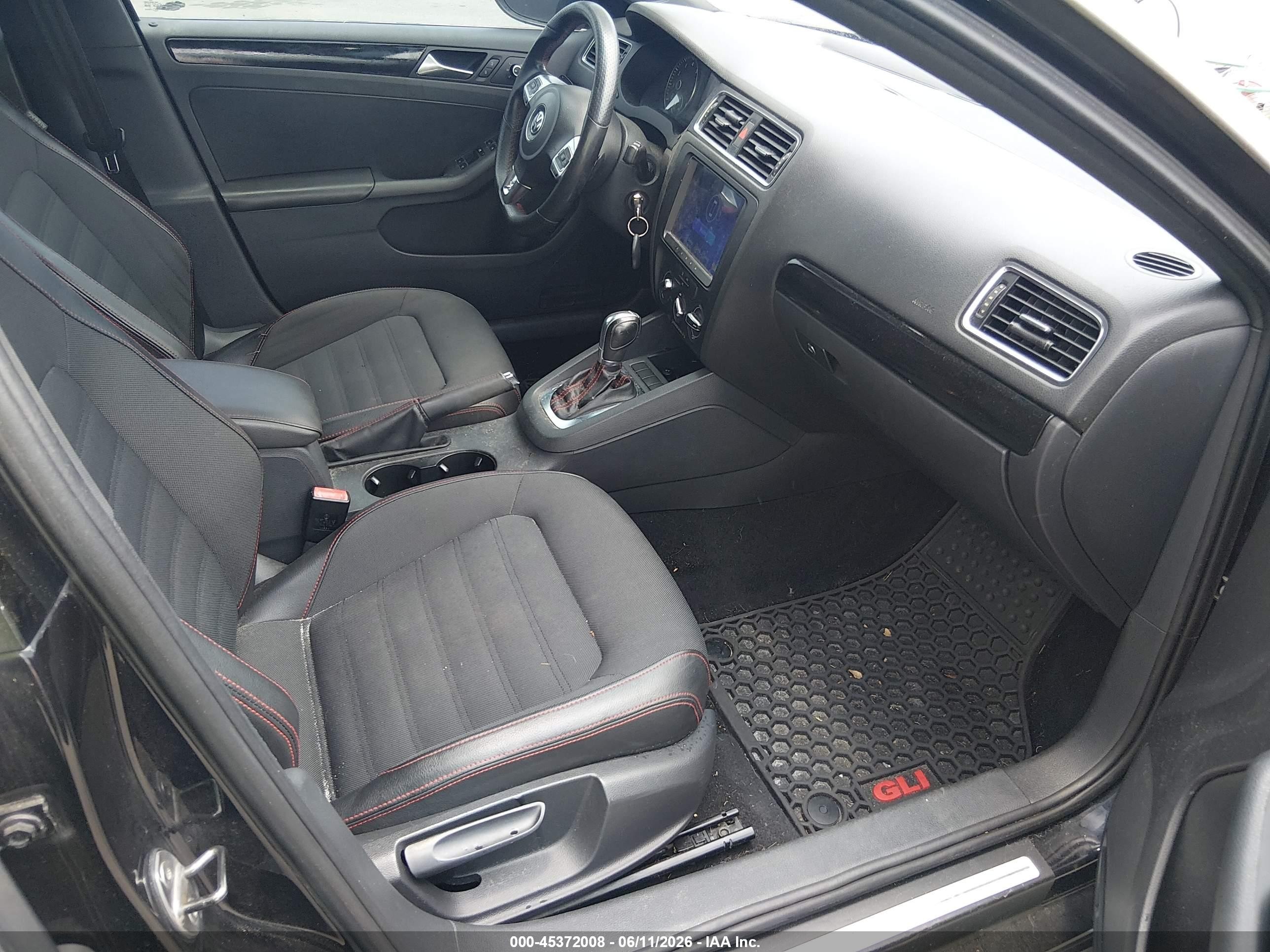 2012 Volkswagen Jetta Gli Gray vin: 3VW467AJ0CM101148