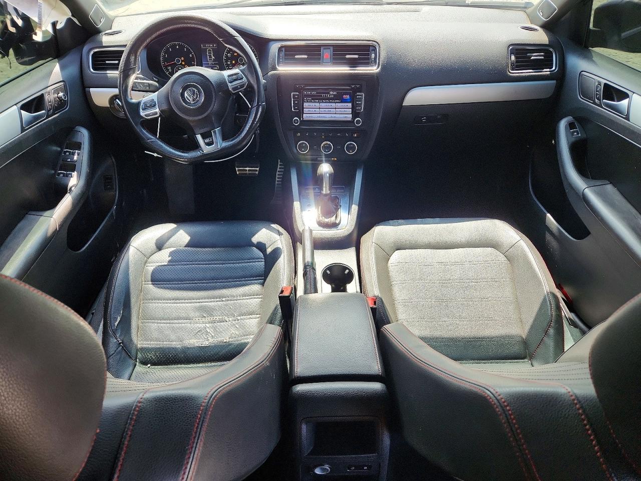 2013 Volkswagen Jetta Gli Black vin: 3VW467AJ0DM214308