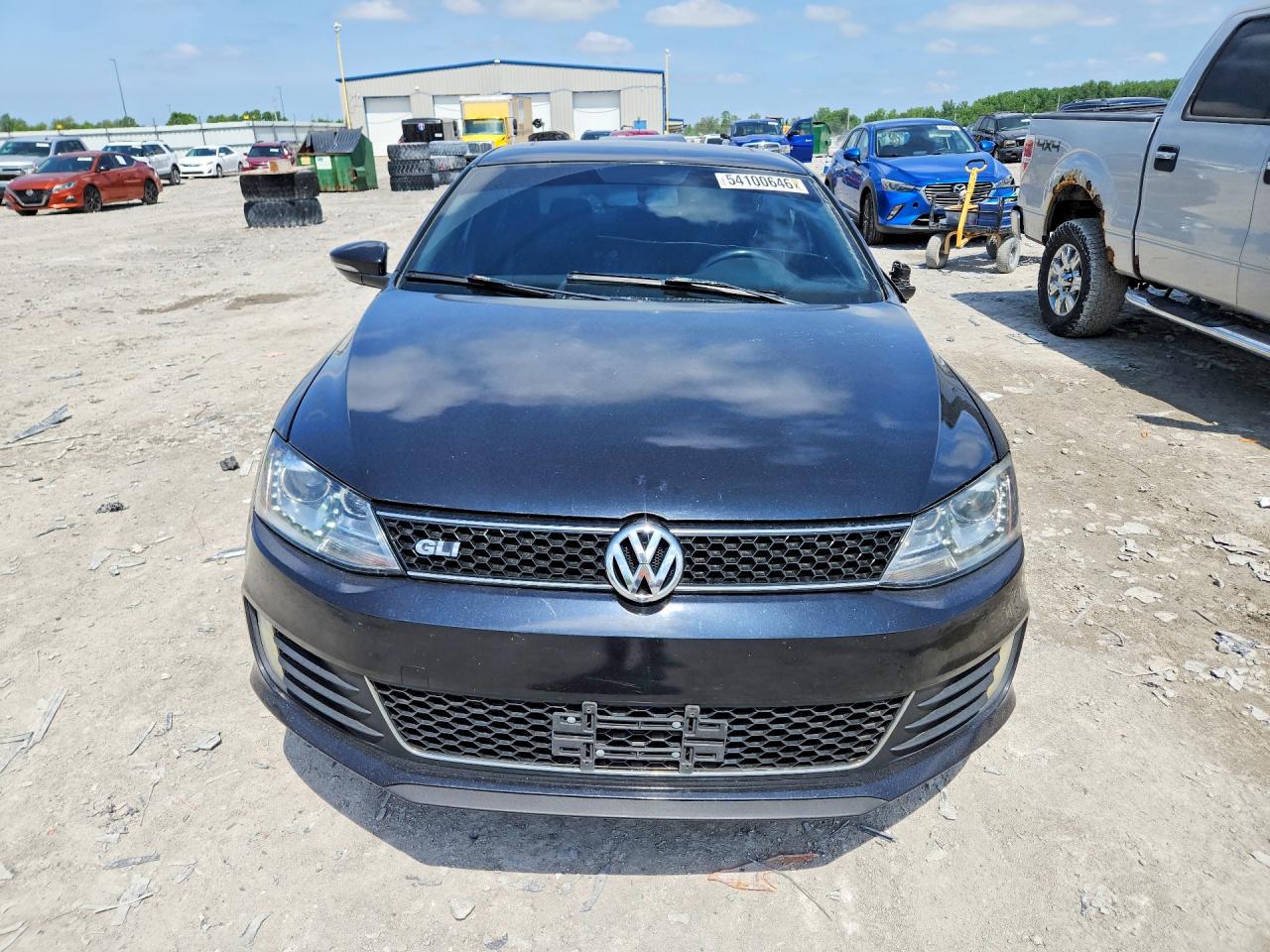 2013 Volkswagen Jetta Gli Black vin: 3VW467AJ0DM214308