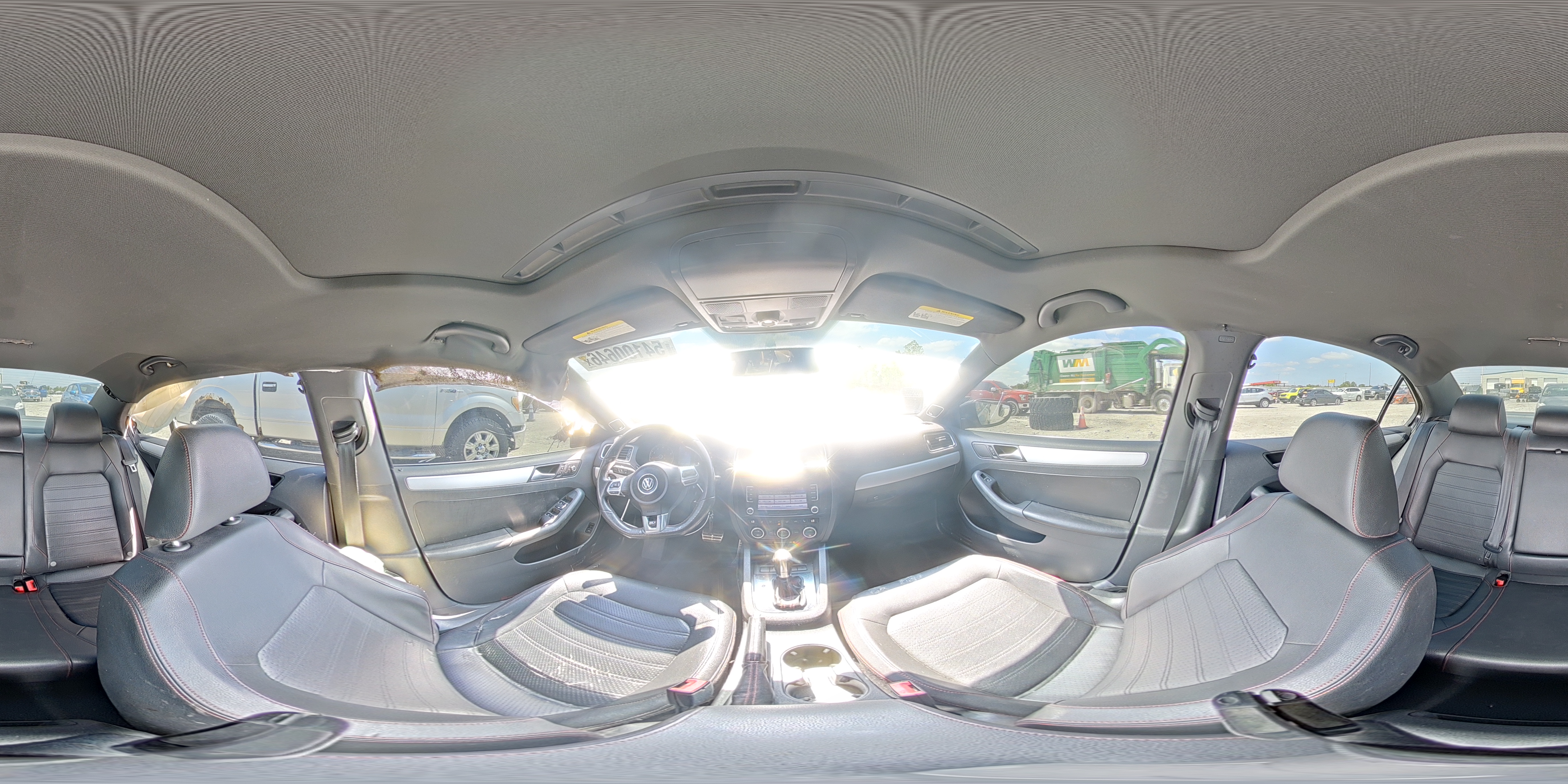 2013 Volkswagen Jetta Gli Black vin: 3VW467AJ0DM214308