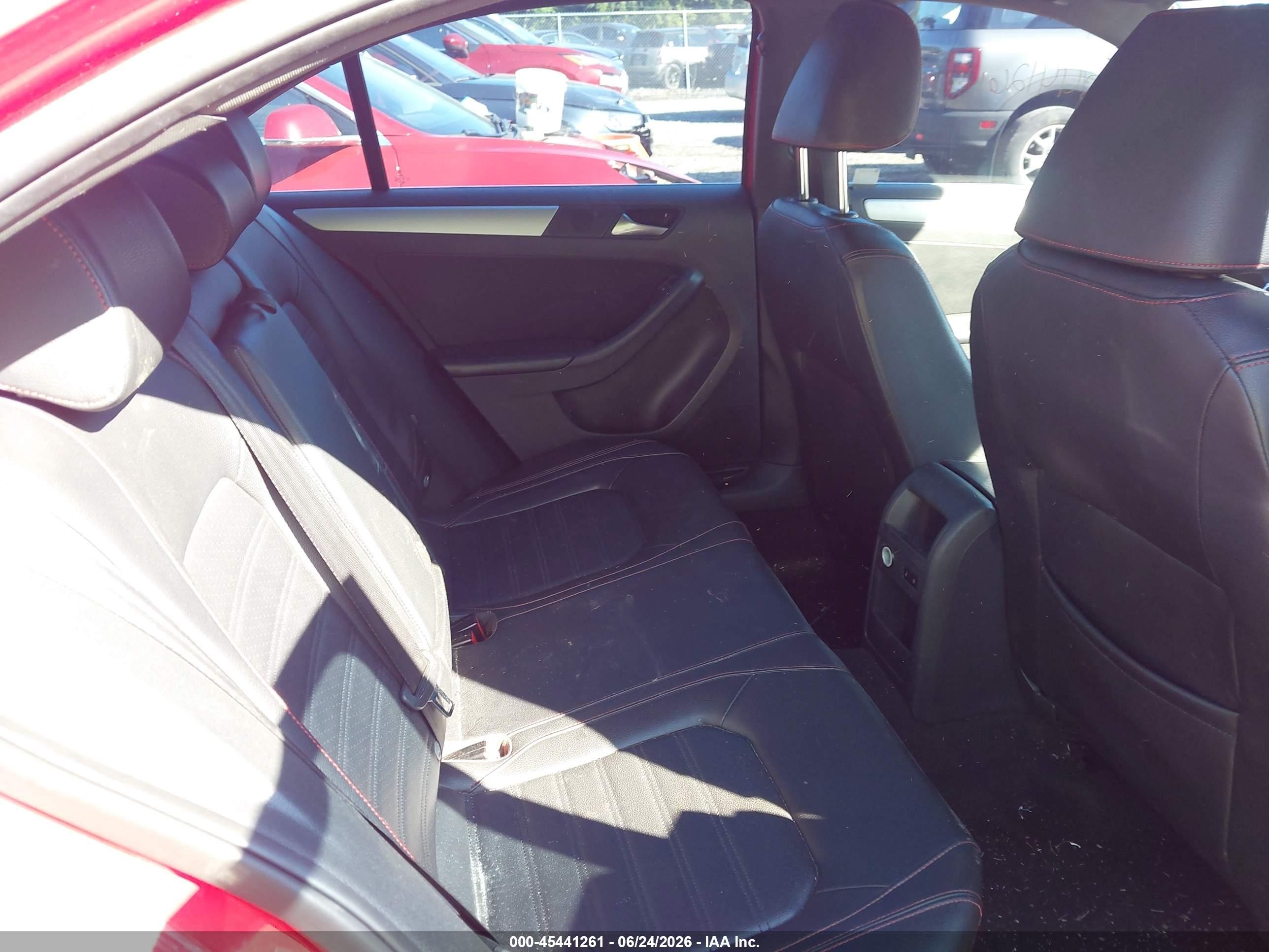 2013 Volkswagen Jetta Gli Autobahn W/nav Red vin: 3VW467AJ0DM234476