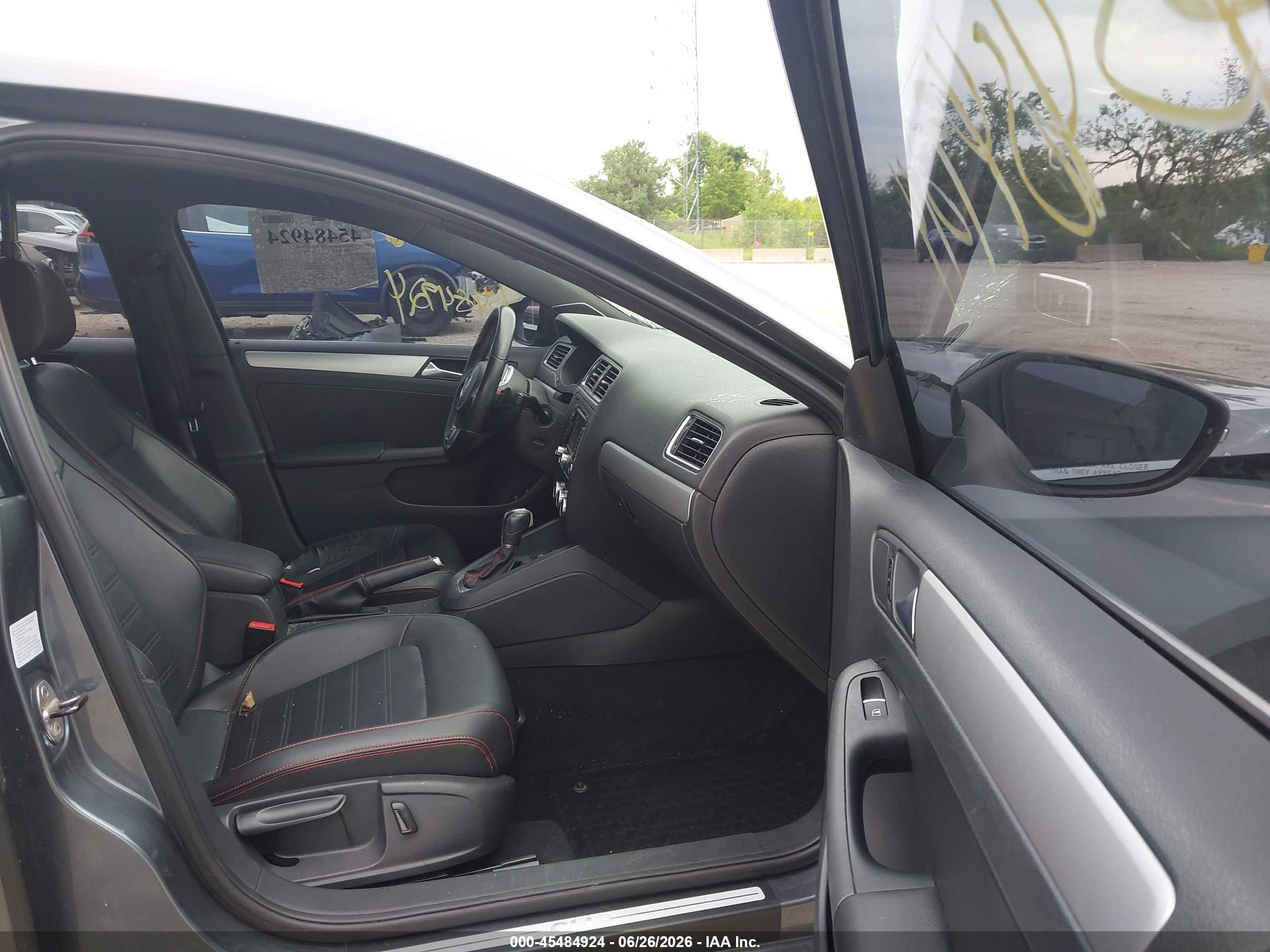 2013 Volkswagen Jetta Gli Autobahn W/nav Gray vin: 3VW467AJ2DM386985