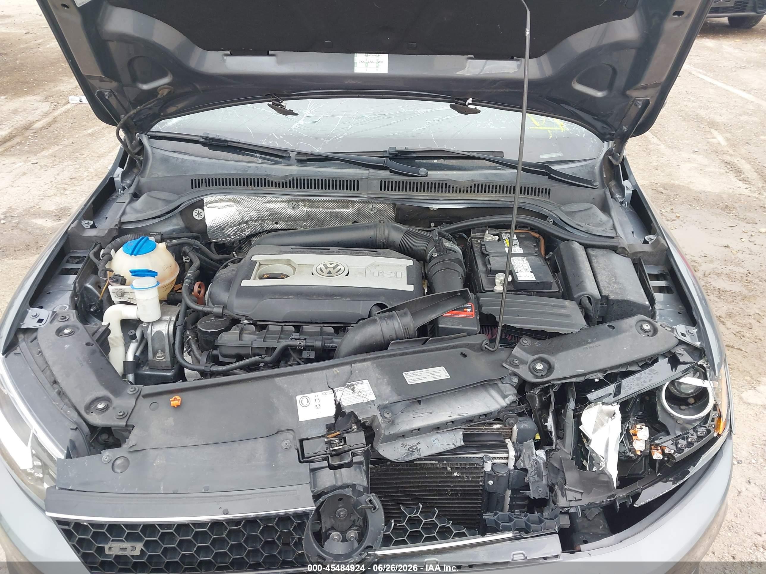 2013 Volkswagen Jetta Gli Autobahn W/nav Gray vin: 3VW467AJ2DM386985
