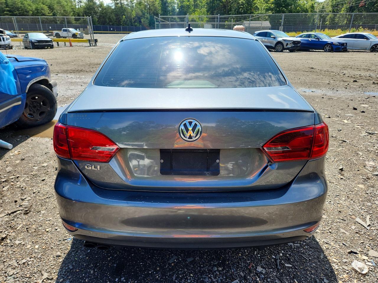 2013 Volkswagen Jetta Gli Gray vin: 3VW467AJ4DM264063