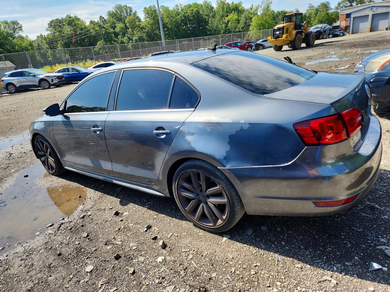 2013 Volkswagen Jetta Gli Gray vin: 3VW467AJ4DM264063