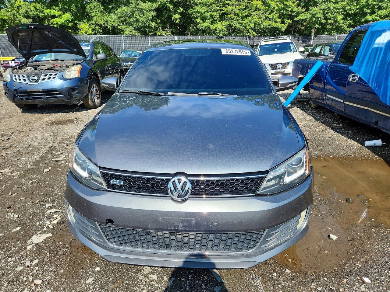 2013 Volkswagen Jetta Gli Gray vin: 3VW467AJ4DM264063