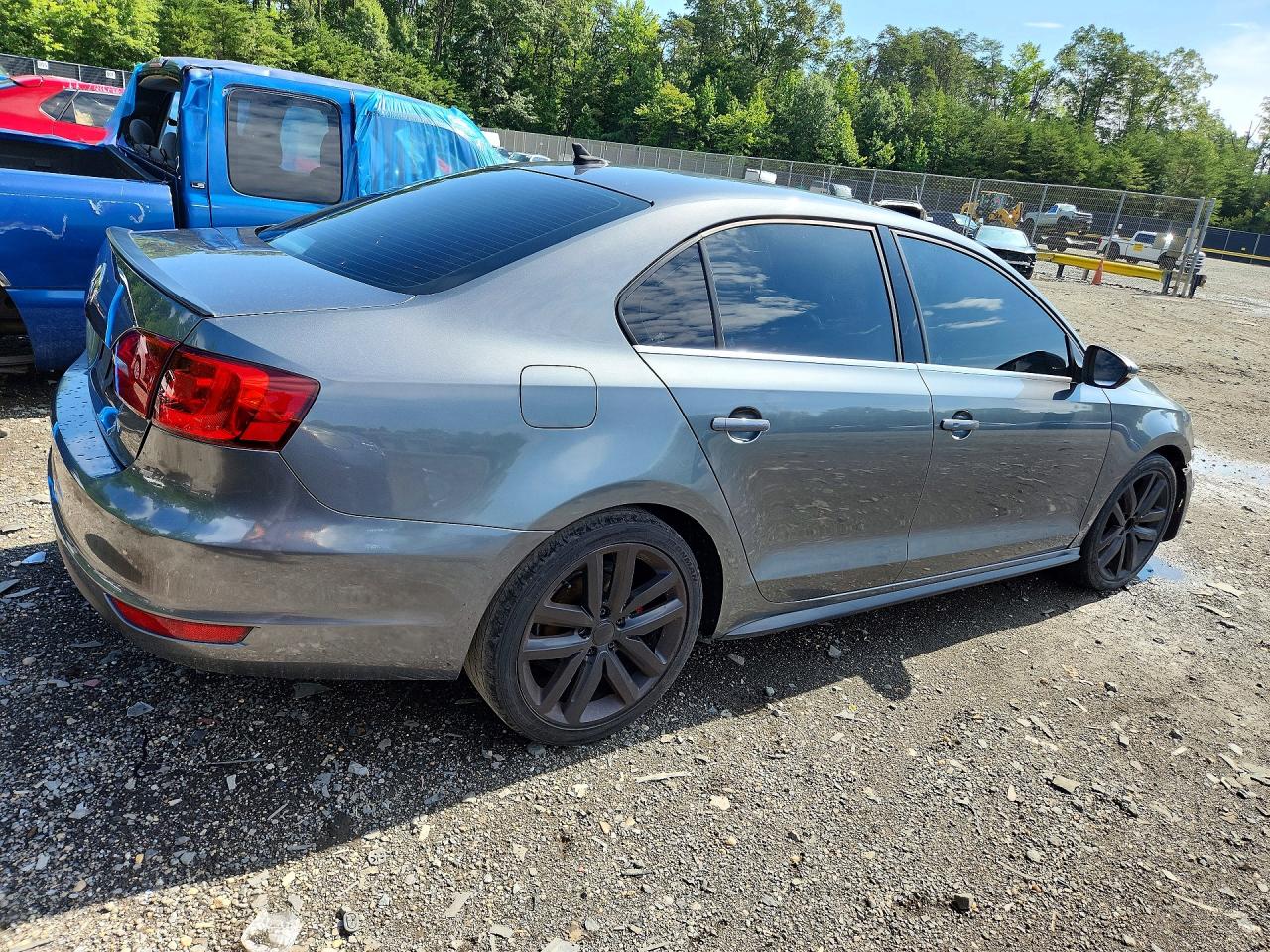 2013 Volkswagen Jetta Gli Gray vin: 3VW467AJ4DM264063