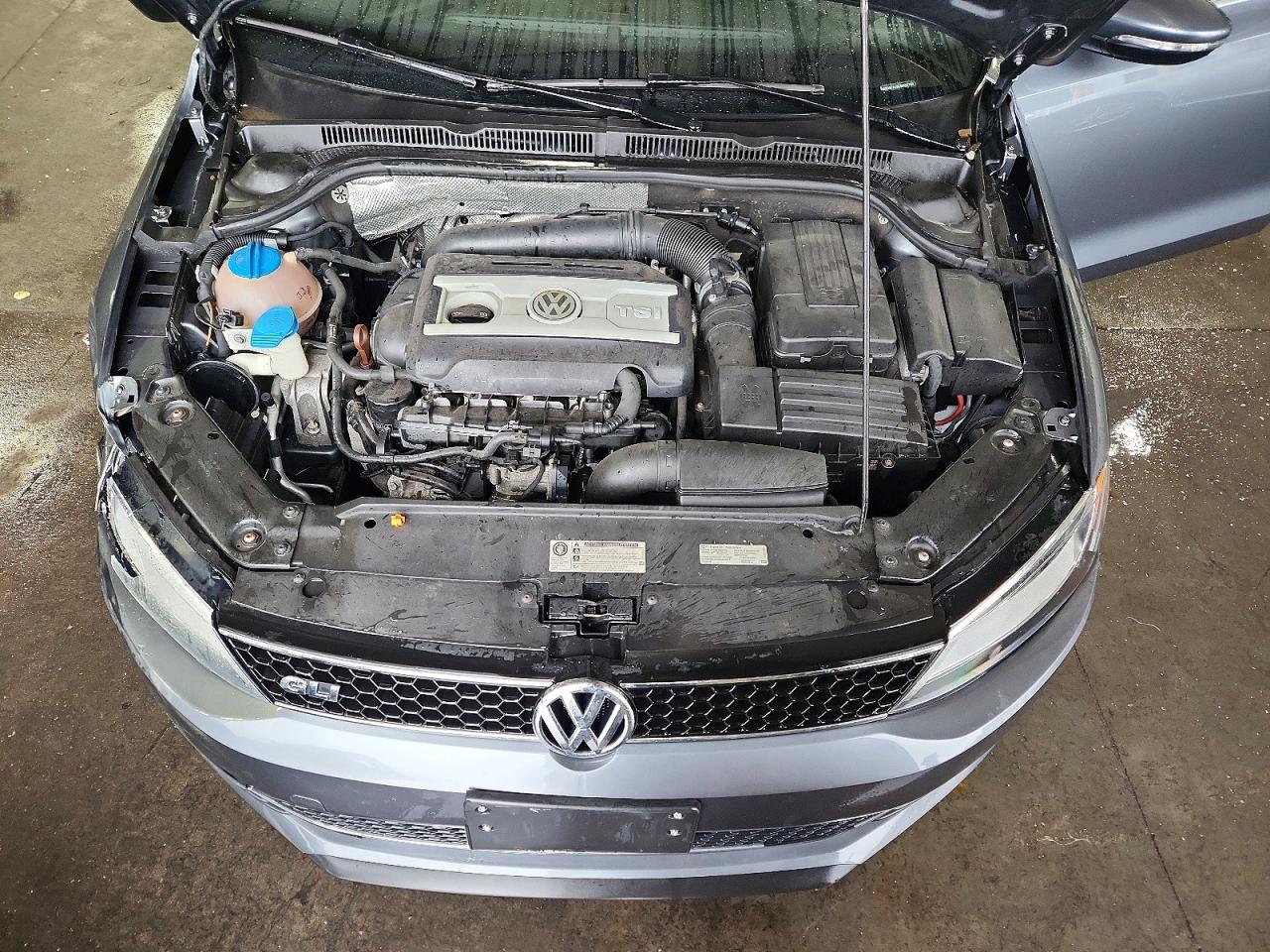 2012 Volkswagen Jetta Gli Серебряный vin: 3VW467AJ9CM404705