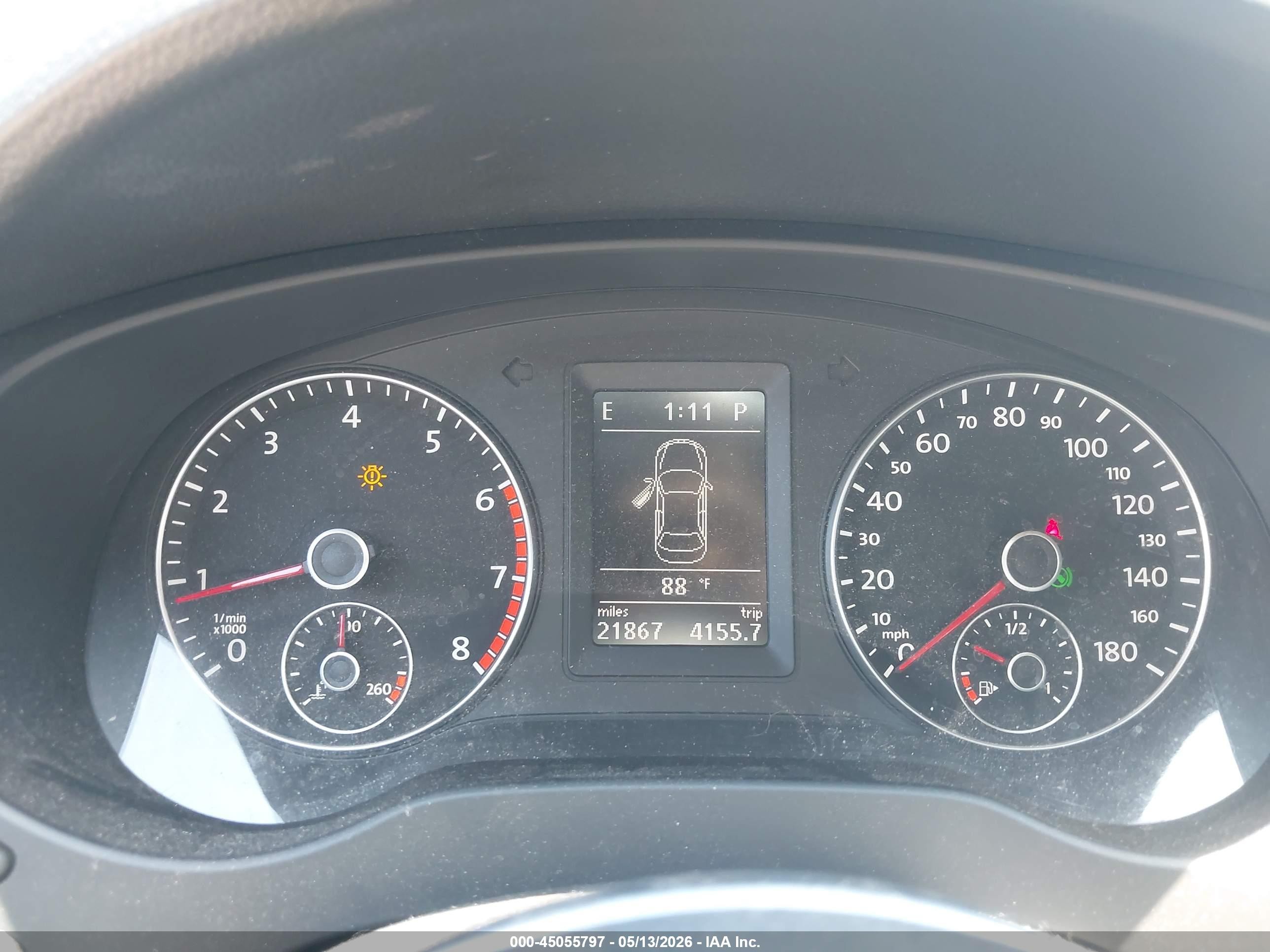2012 Volkswagen Jetta Gli Autobahn Red vin: 3VW487AJ4CM007834