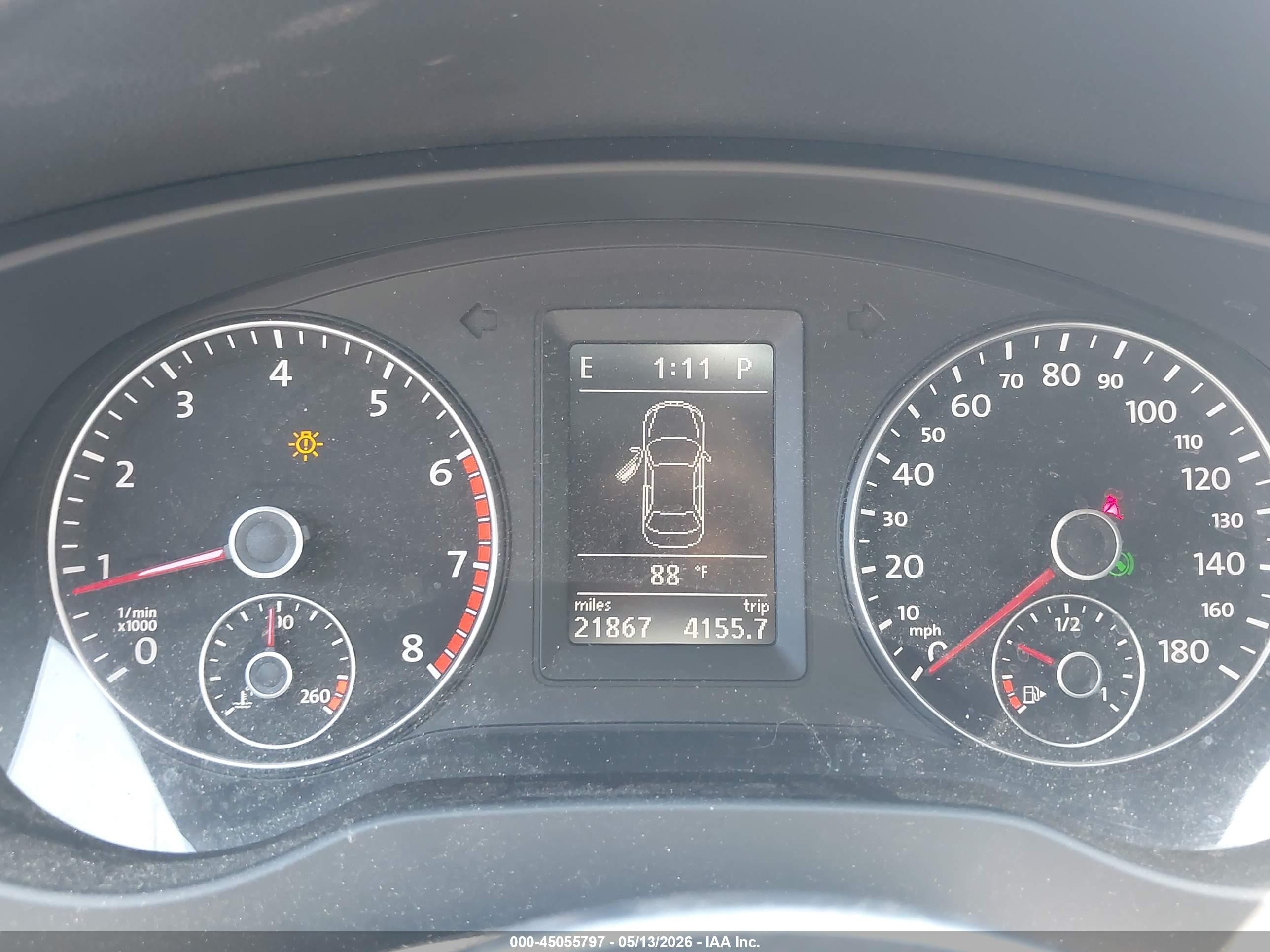 2012 Volkswagen Jetta Gli Autobahn Red vin: 3VW487AJ4CM007834