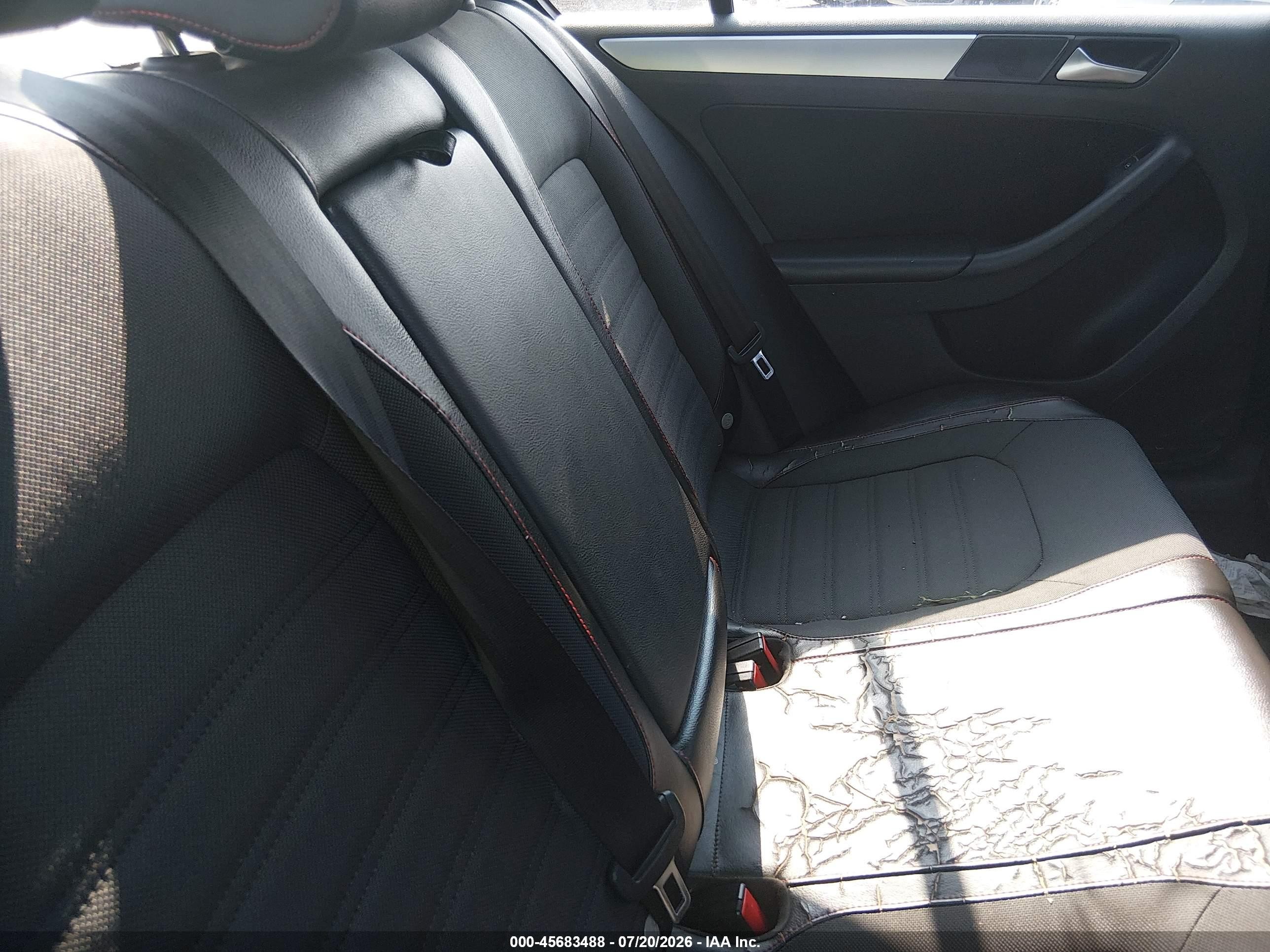 2012 Volkswagen Jetta Gli Черный vin: 3VW4A7AJ2CM367785