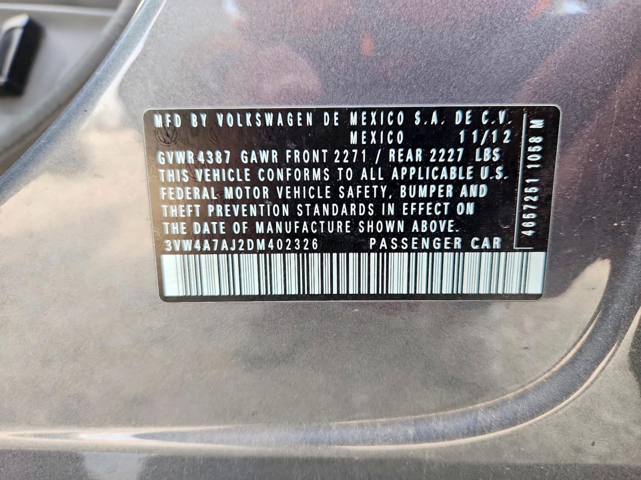 2013 Volkswagen Jetta Gli Silver vin: 3VW4A7AJ2DM402326