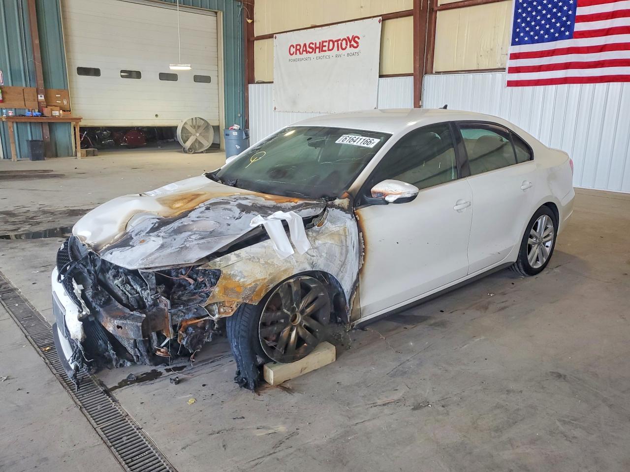 2013 Volkswagen Jetta Gli White vin: 3VW4A7AJ3DM260049