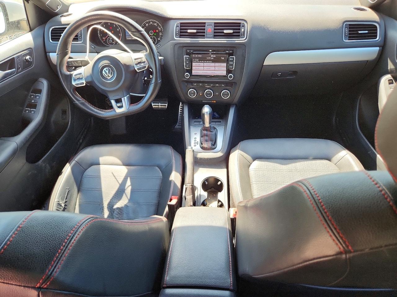 2013 Volkswagen Jetta Gli White vin: 3VW4A7AJ4DM239730