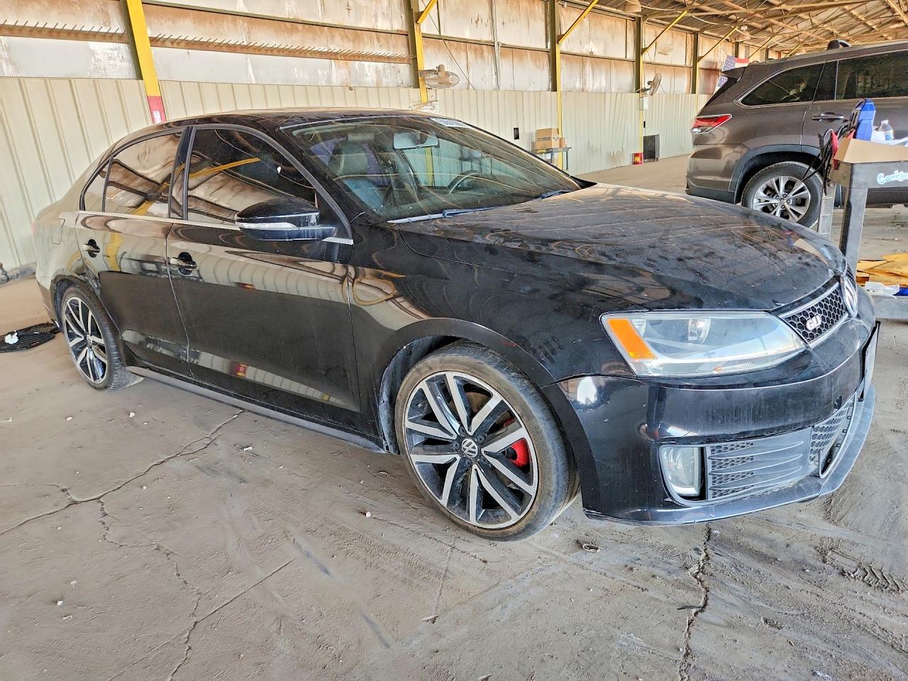 2012 Volkswagen Jetta Gli Черный vin: 3VW4A7AJ5CM389277