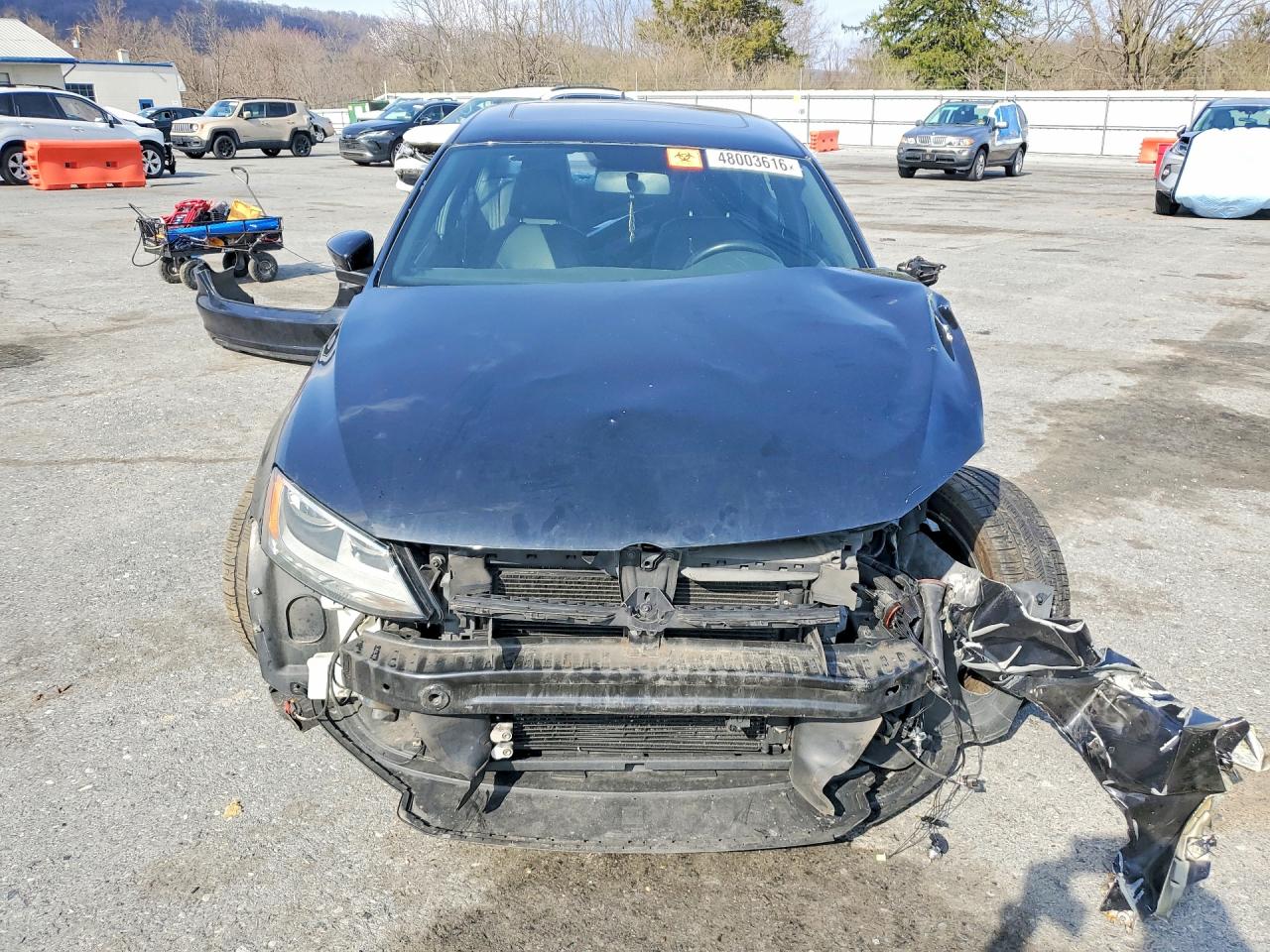 2013 Volkswagen Jetta Gli Black vin: 3VW4A7AJ5DM388342