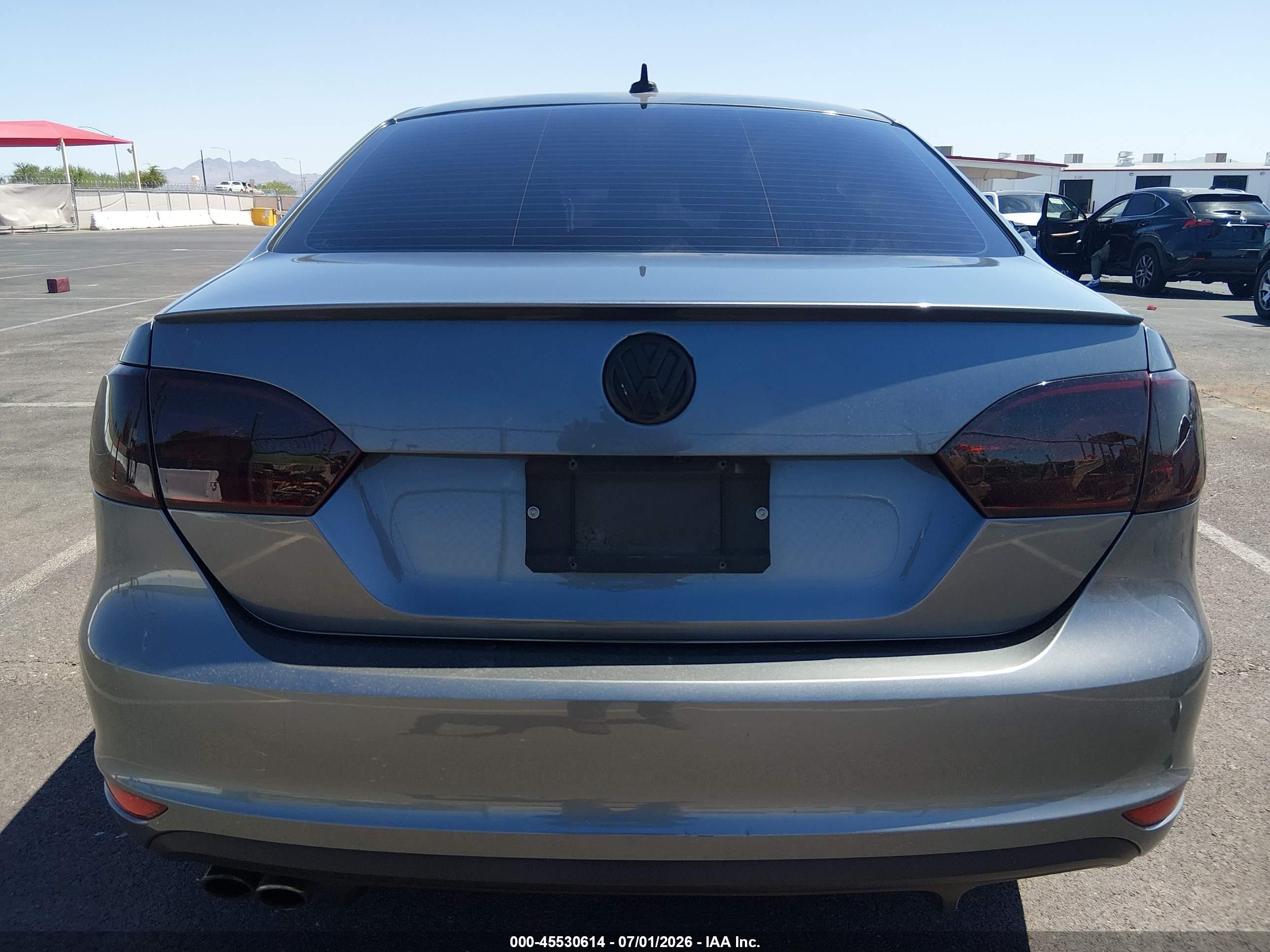 2013 Volkswagen Jetta Gli Autobahn W/nav Gray vin: 3VW4A7AJ5DM426426