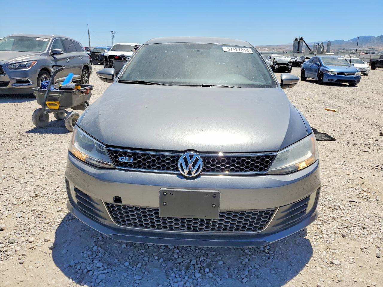 2012 Volkswagen Jetta Gli Charcoal vin: 3VW4A7AJ7CM034451