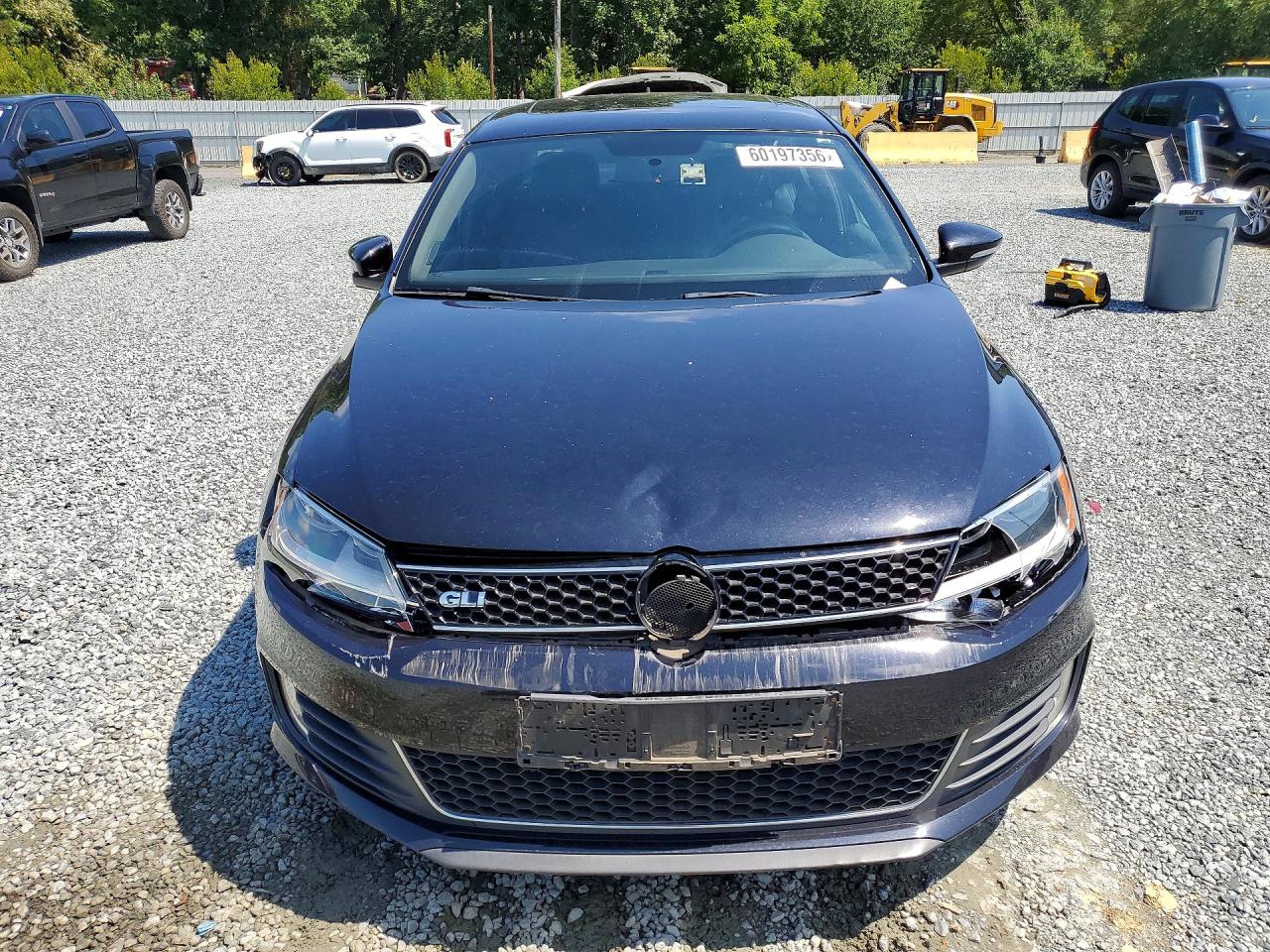 2013 Volkswagen Jetta Gli Black vin: 3VW4A7AJ7DM264217
