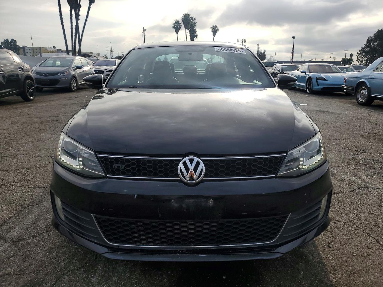 2013 Volkswagen Jetta Gli Black vin: 3VW4A7AJ8DM424024