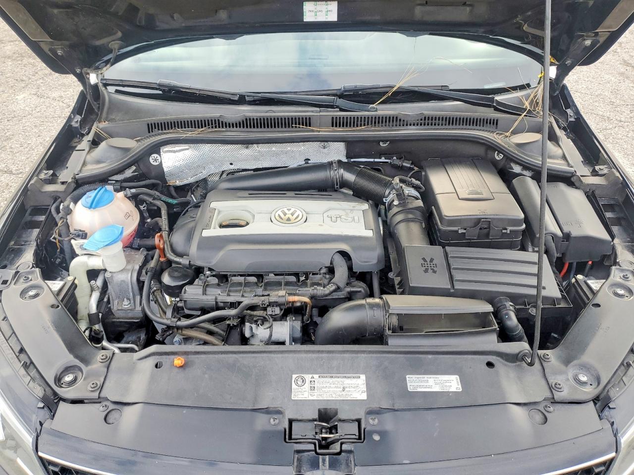 2013 Volkswagen Jetta Gli Black vin: 3VW4A7AJ8DM424024