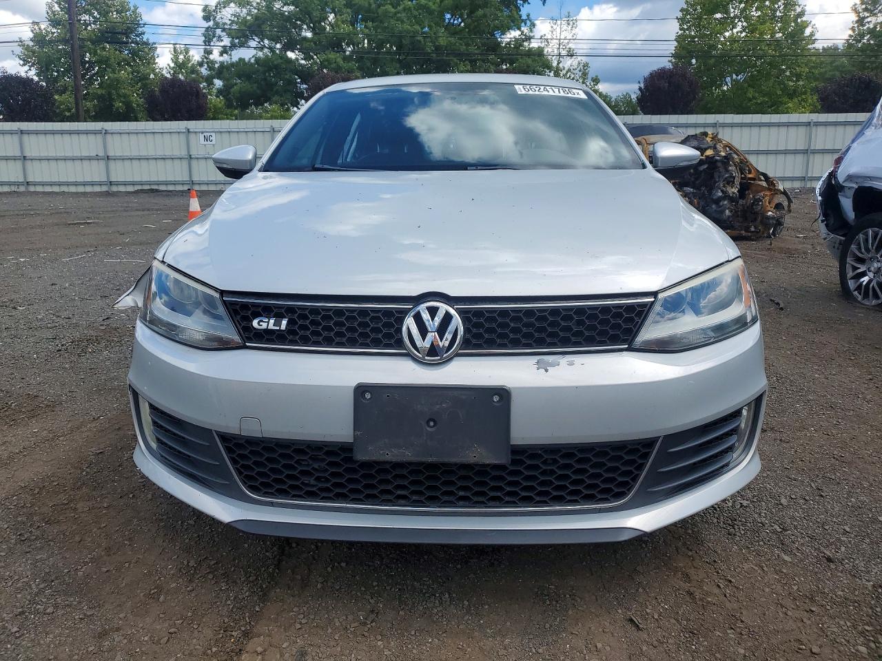 2012 Volkswagen Jetta Gli White vin: 3VW4A7AJXCM123155