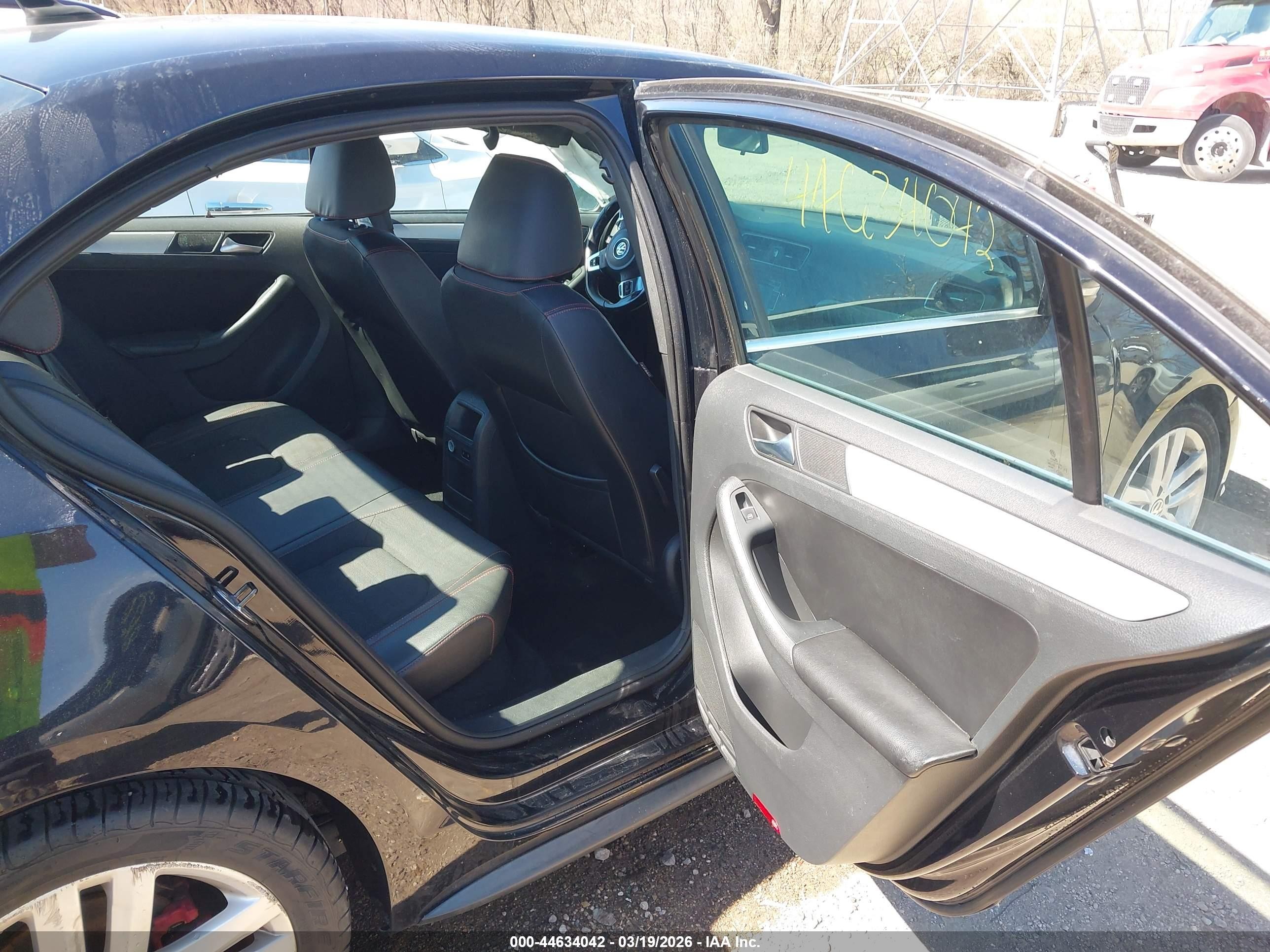 2013 Volkswagen Jetta Gli Black vin: 3VW4A7AJXDM211771