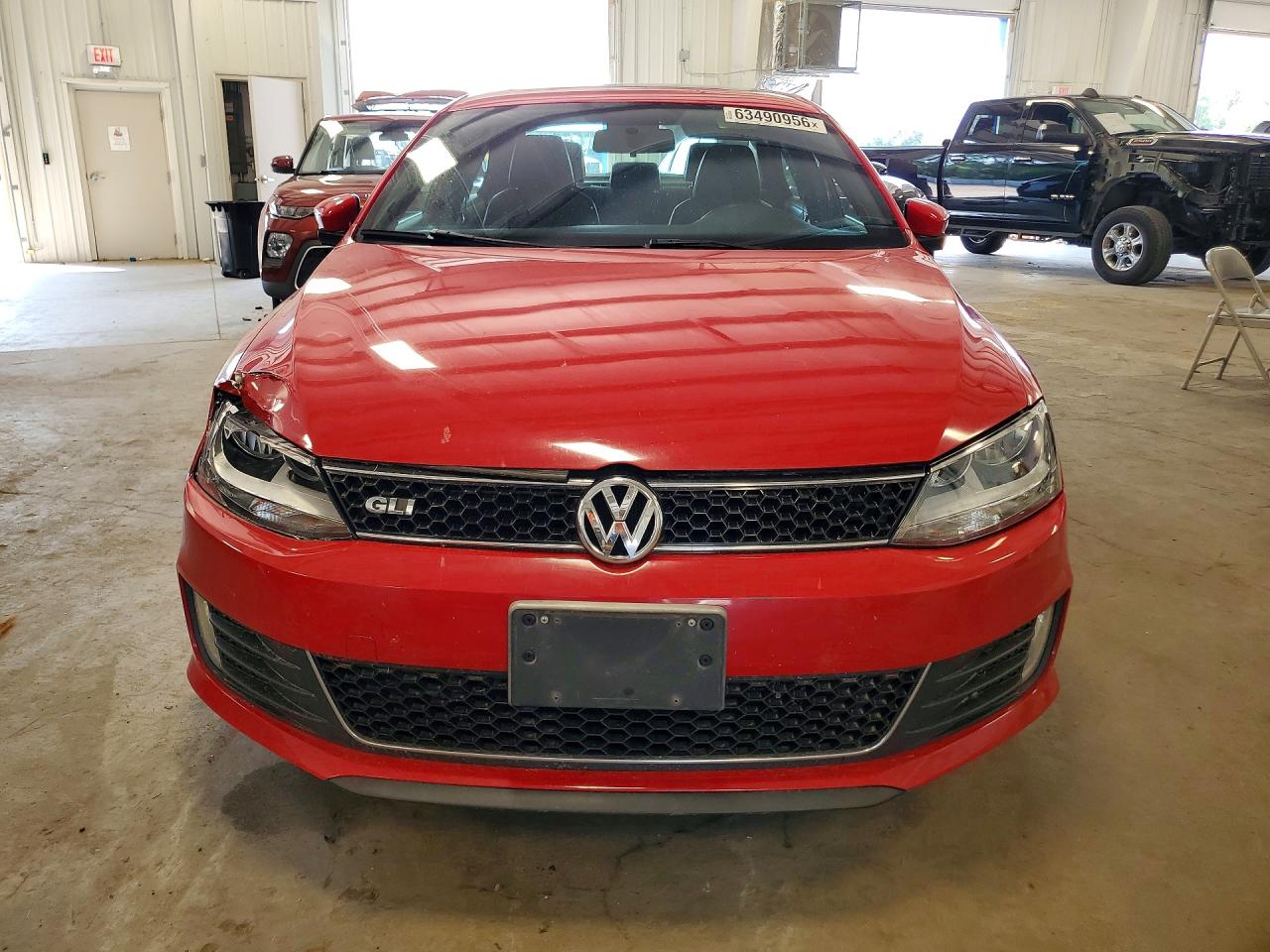 2013 Volkswagen Jetta Gli Red vin: 3VW4A7AJXDM227677