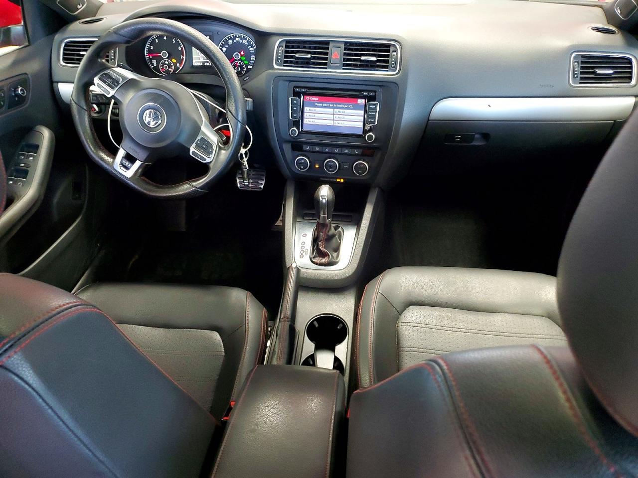 2013 Volkswagen Jetta Gli Red vin: 3VW4A7AJXDM227677