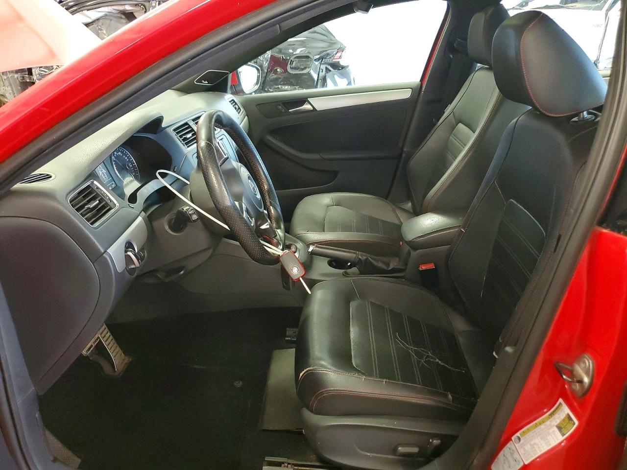 2013 Volkswagen Jetta Gli Red vin: 3VW4A7AJXDM227677