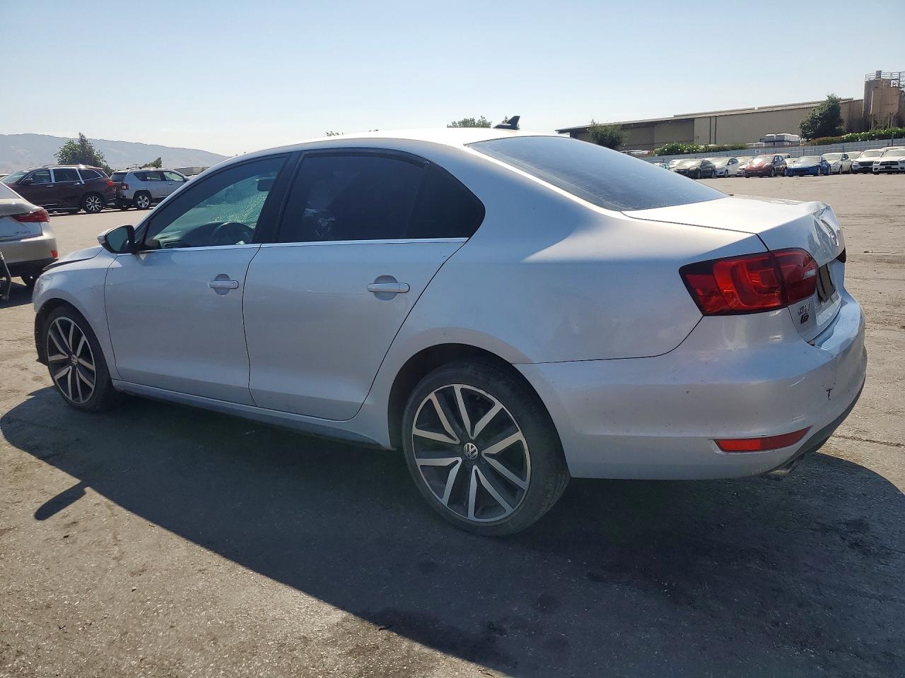 2013 Volkswagen Jetta Gli Silver vin: 3VW4A7AJXDM249131