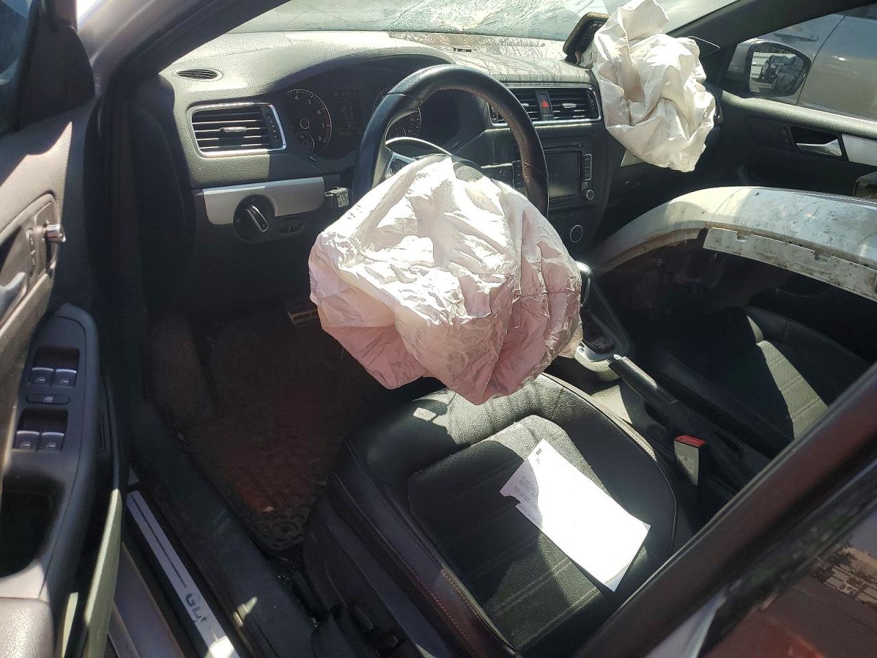 2013 Volkswagen Jetta Gli Silver vin: 3VW4A7AJXDM249131