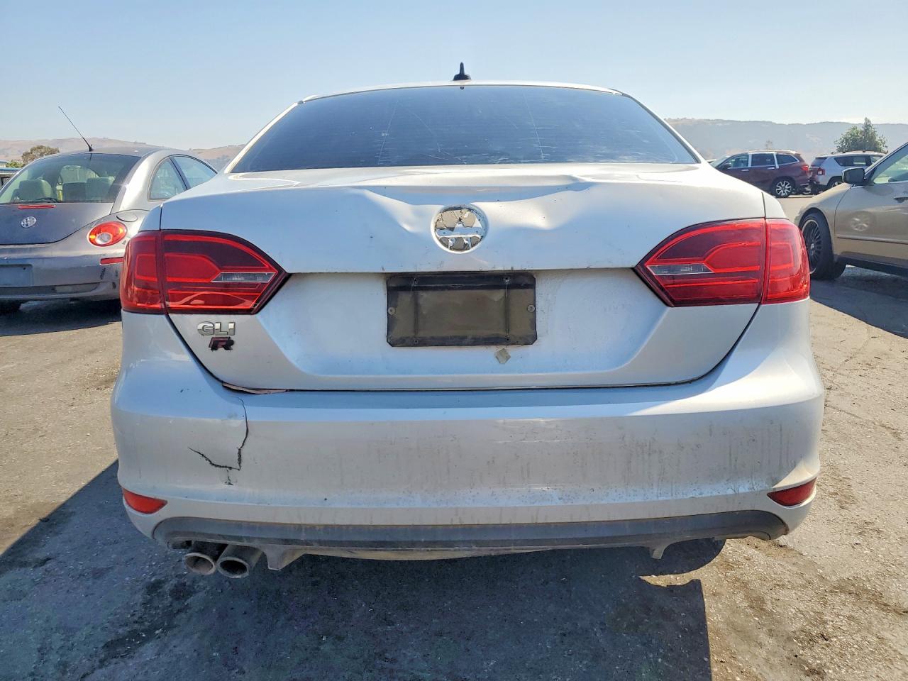2013 Volkswagen Jetta Gli Silver vin: 3VW4A7AJXDM249131