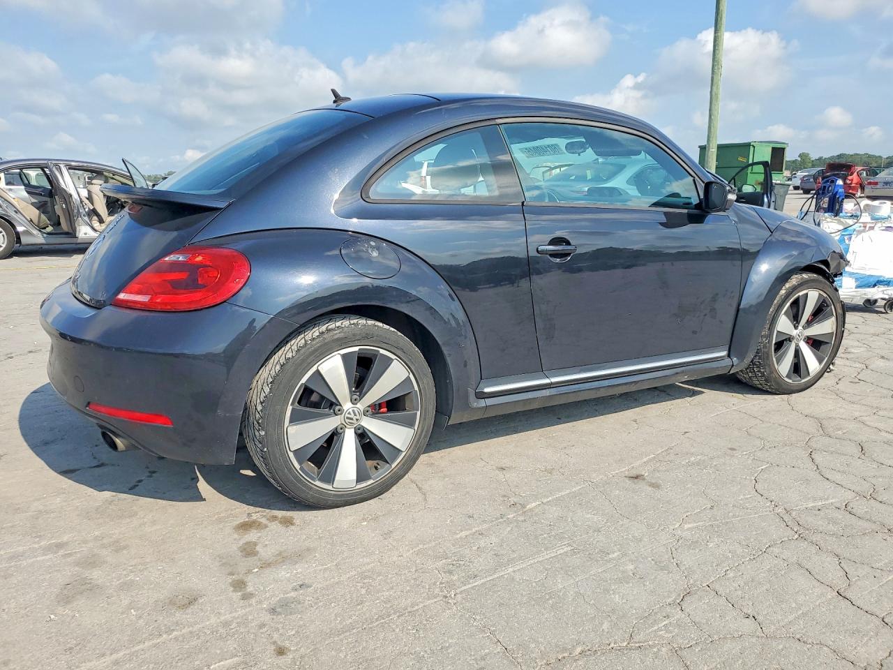 2012 Volkswagen Beetle Turbo Черный vin: 3VW4A7AT1CM644055