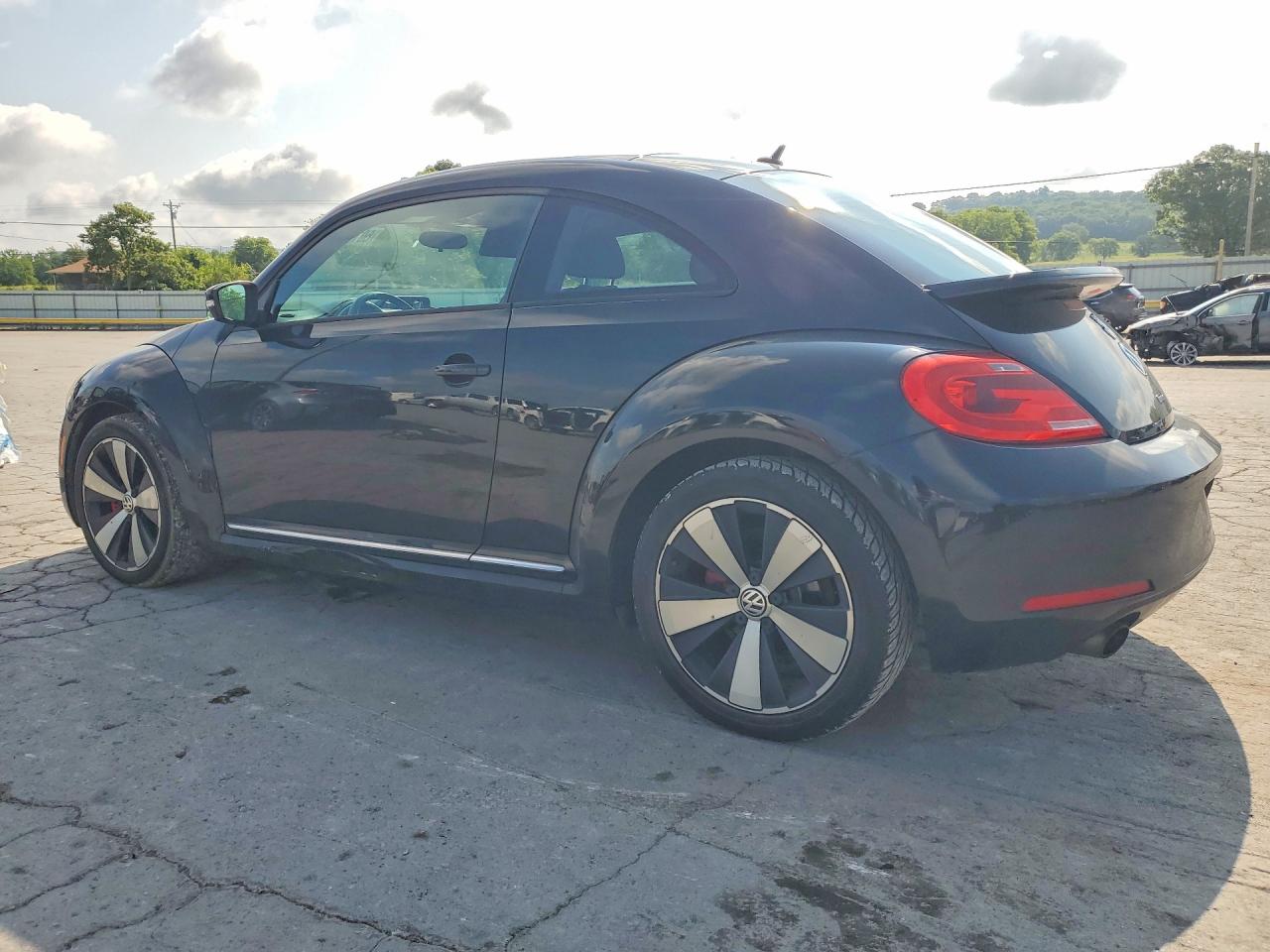 2012 Volkswagen Beetle Turbo Черный vin: 3VW4A7AT1CM644055