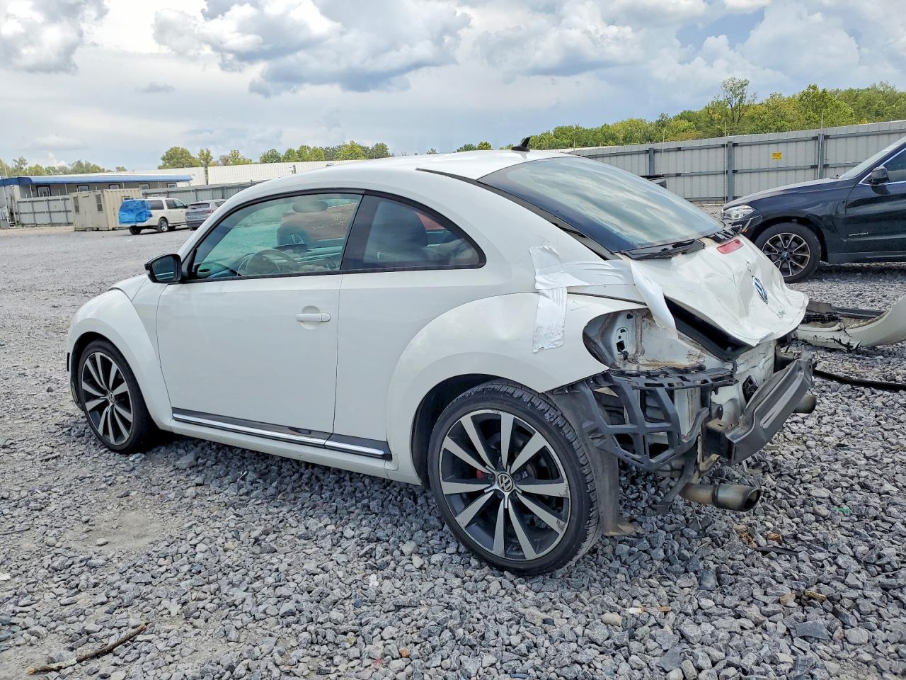 2012 Volkswagen Beetle Turbo White vin: 3VW4A7AT5CM635178