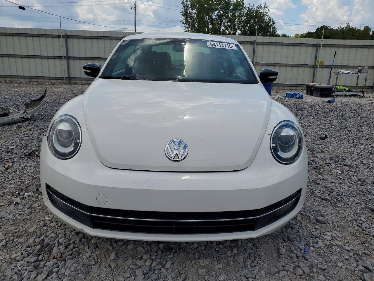 2012 Volkswagen Beetle Turbo White vin: 3VW4A7AT5CM635178