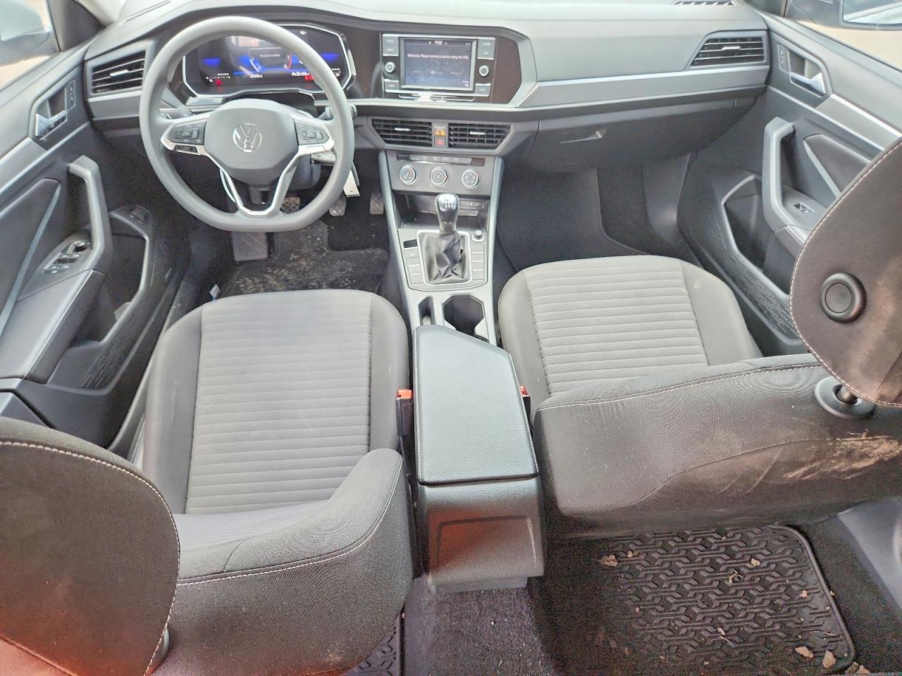2023 Volkswagen Jetta S Белый vin: 3VW4M7BU1PM036086
