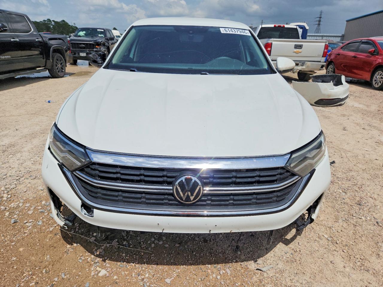 2023 Volkswagen Jetta S Белый vin: 3VW4M7BU1PM036086