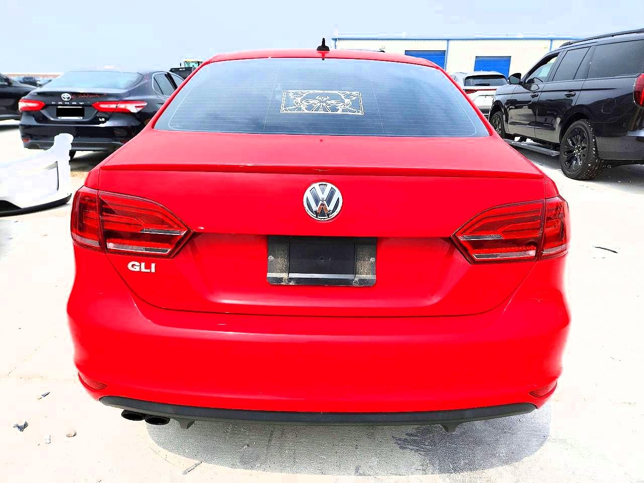 2014 Volkswagen Jetta Gli Красный vin: 3VW4S7AJ0EM391535
