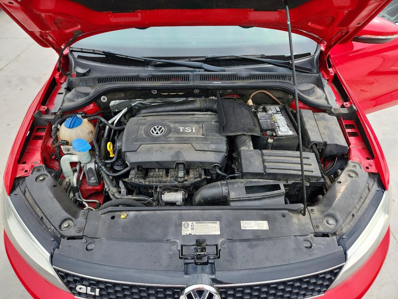 2014 Volkswagen Jetta Gli Красный vin: 3VW4S7AJ0EM391535