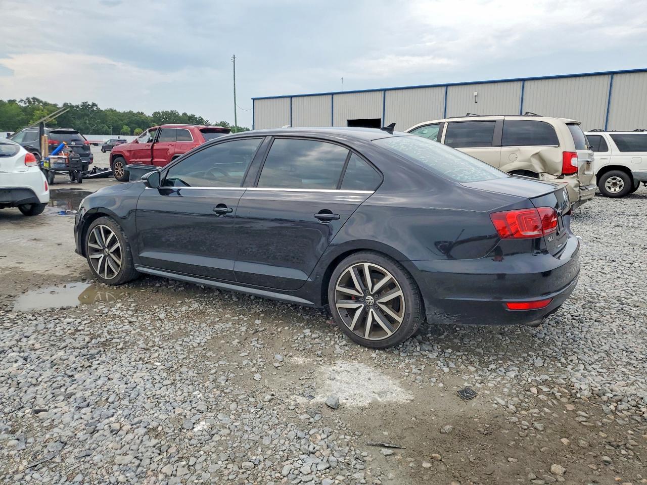 2014 Volkswagen Jetta Gli Черный vin: 3VW4S7AJ1EM230658