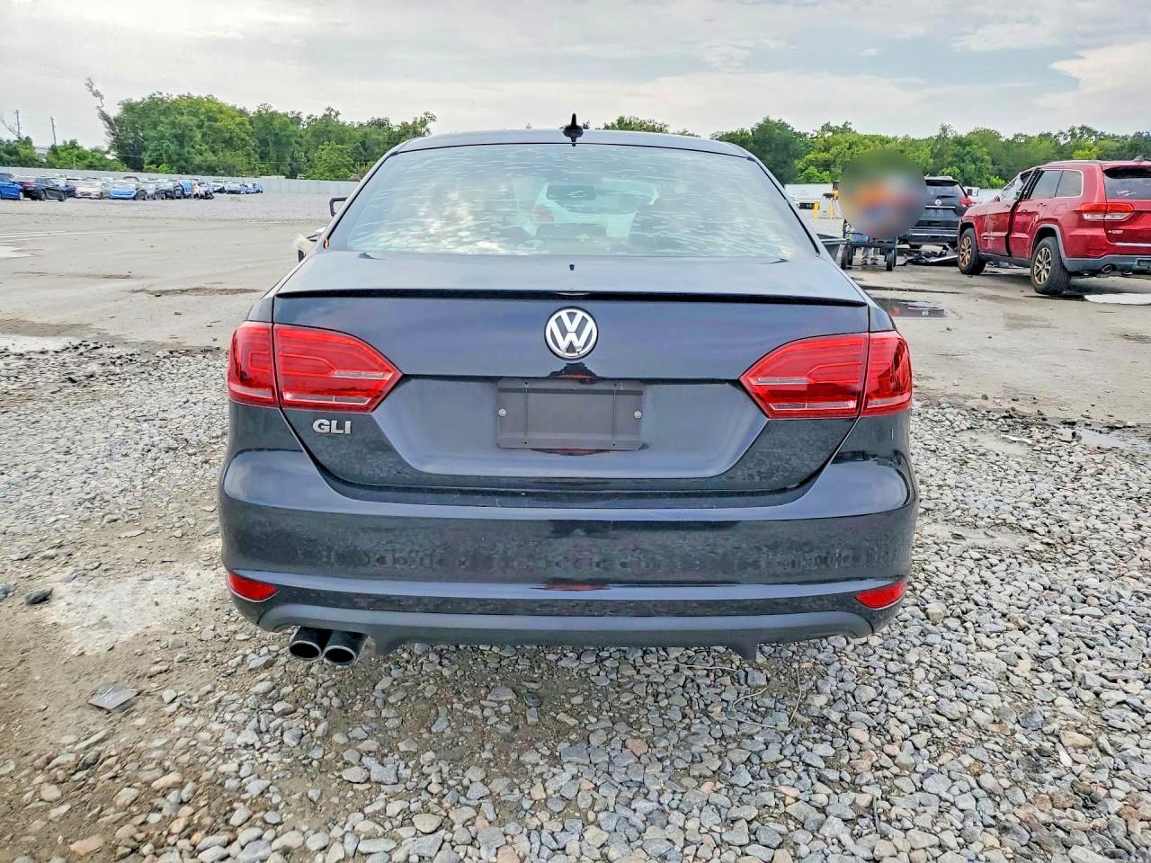 2014 Volkswagen Jetta Gli Черный vin: 3VW4S7AJ1EM230658