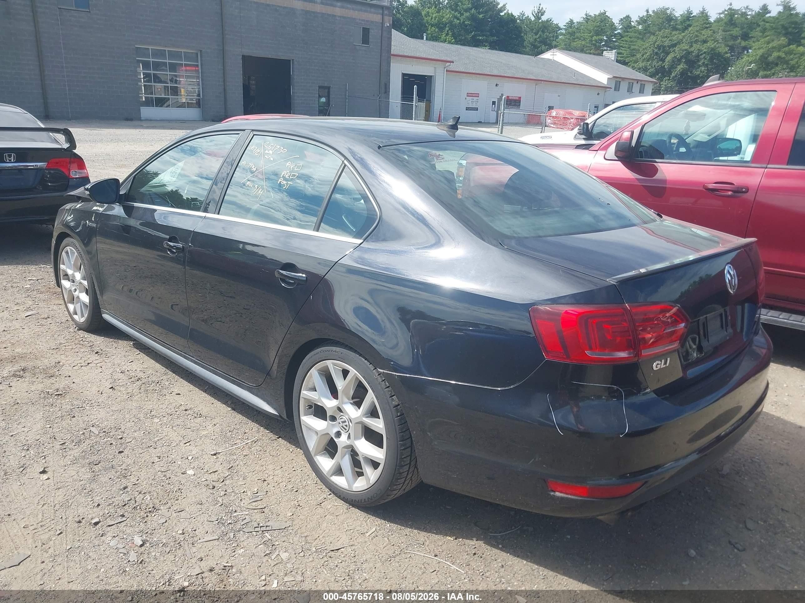 2014 Volkswagen Jetta Gli Edition 30 W/nav Черный vin: 3VW4S7AJ1EM278354
