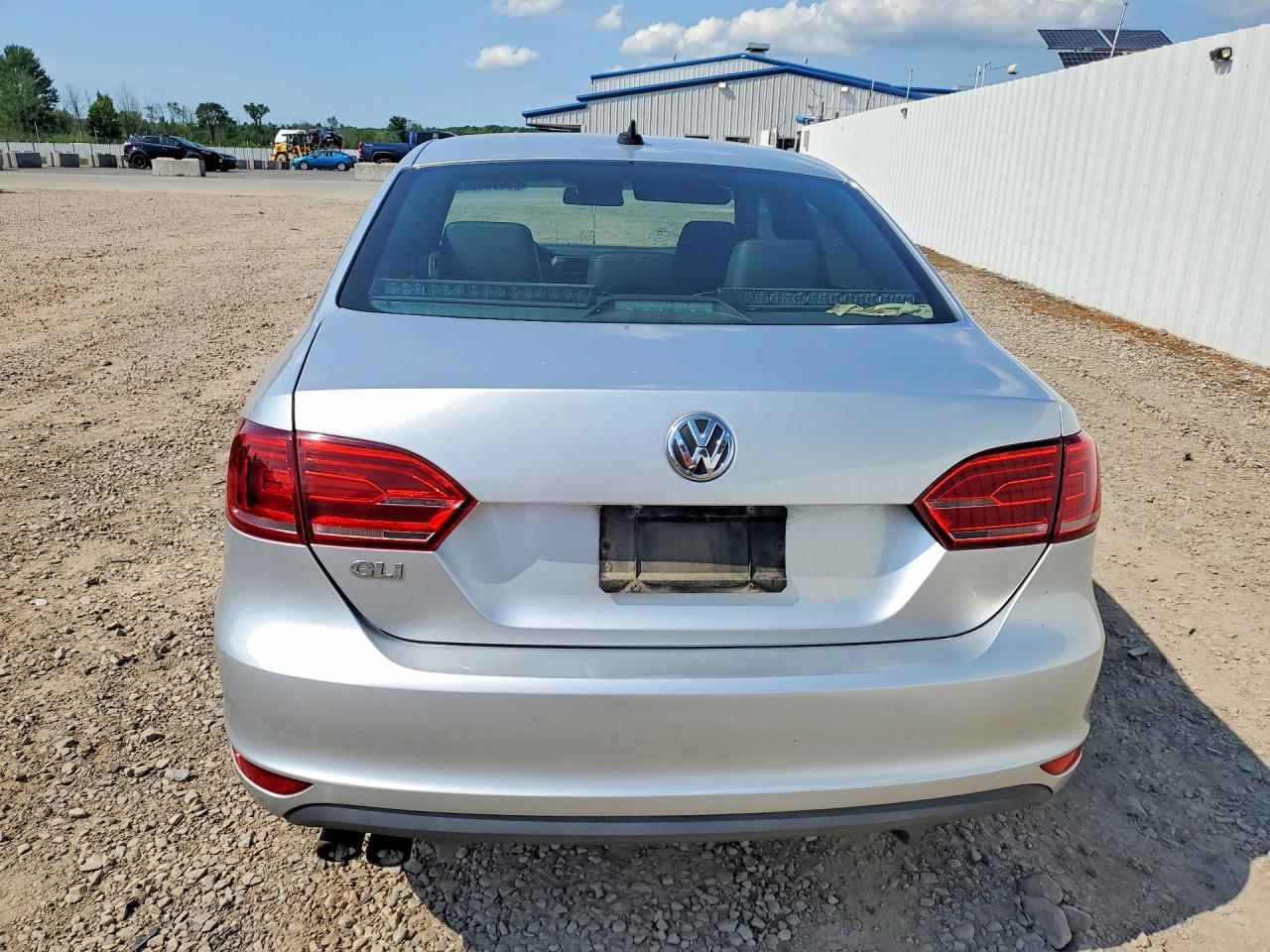 2014 Volkswagen Jetta Gli Silver vin: 3VW4S7AJ4EM211568