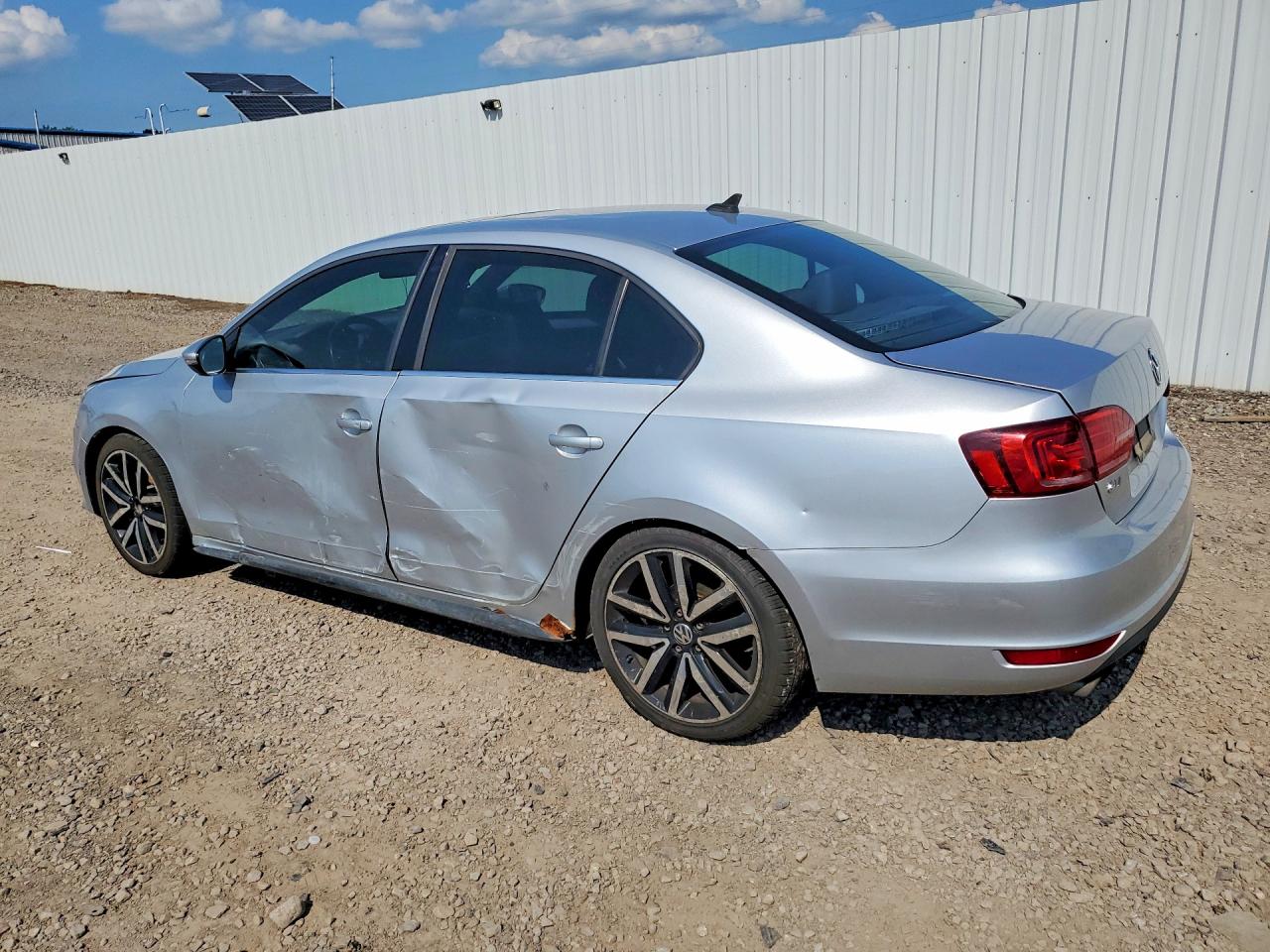 2014 Volkswagen Jetta Gli Silver vin: 3VW4S7AJ4EM211568