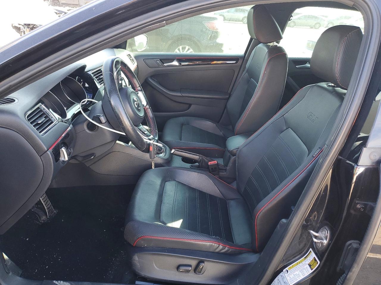 2015 Volkswagen Jetta Gli Черный vin: 3VW4S7AJ4FM235208